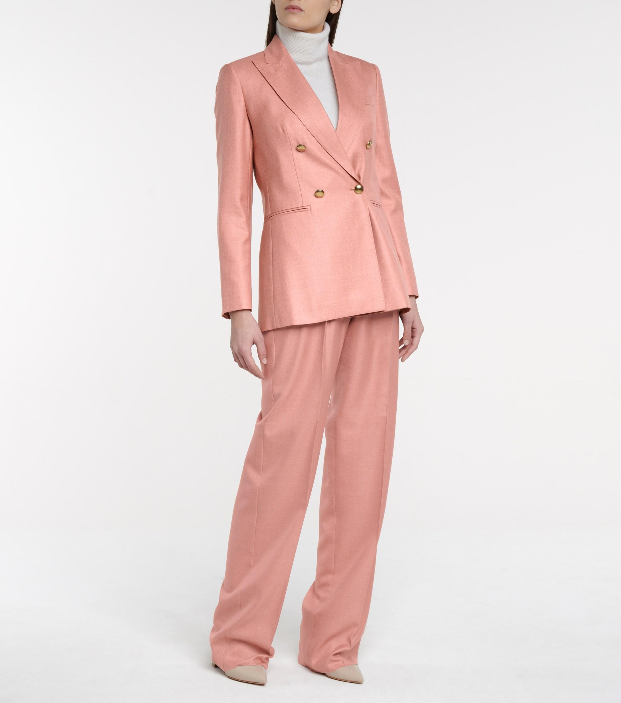 max mara pink suit