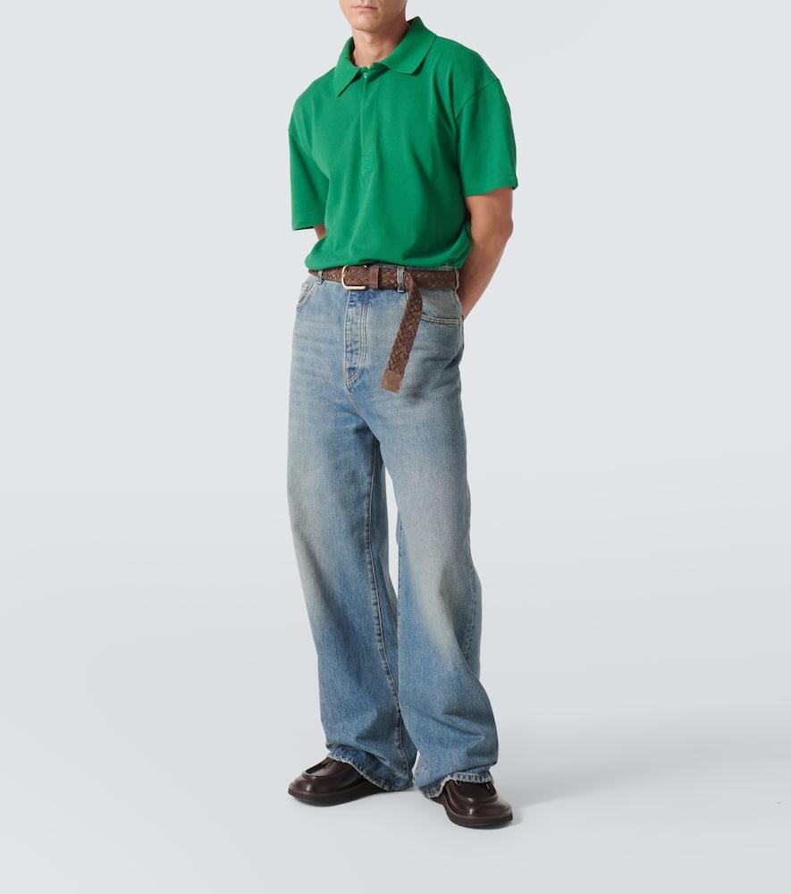 Loewe Faro Leather Loafers in Brown for Men | Lyst