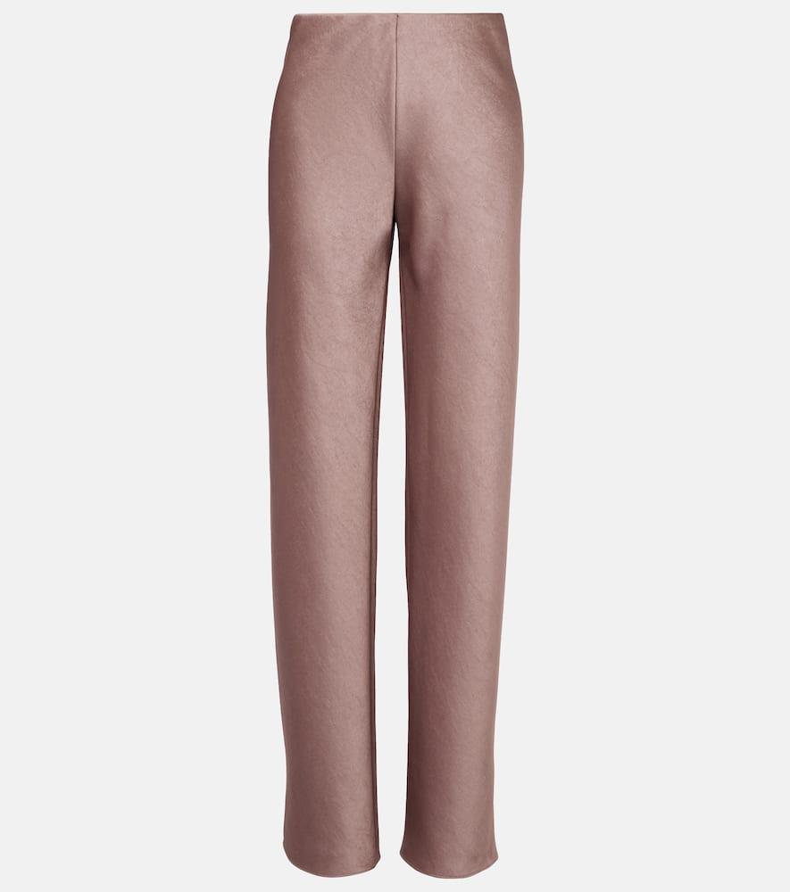 Designer Pink Satin Pants for Women - Up to 68% off | Lyst