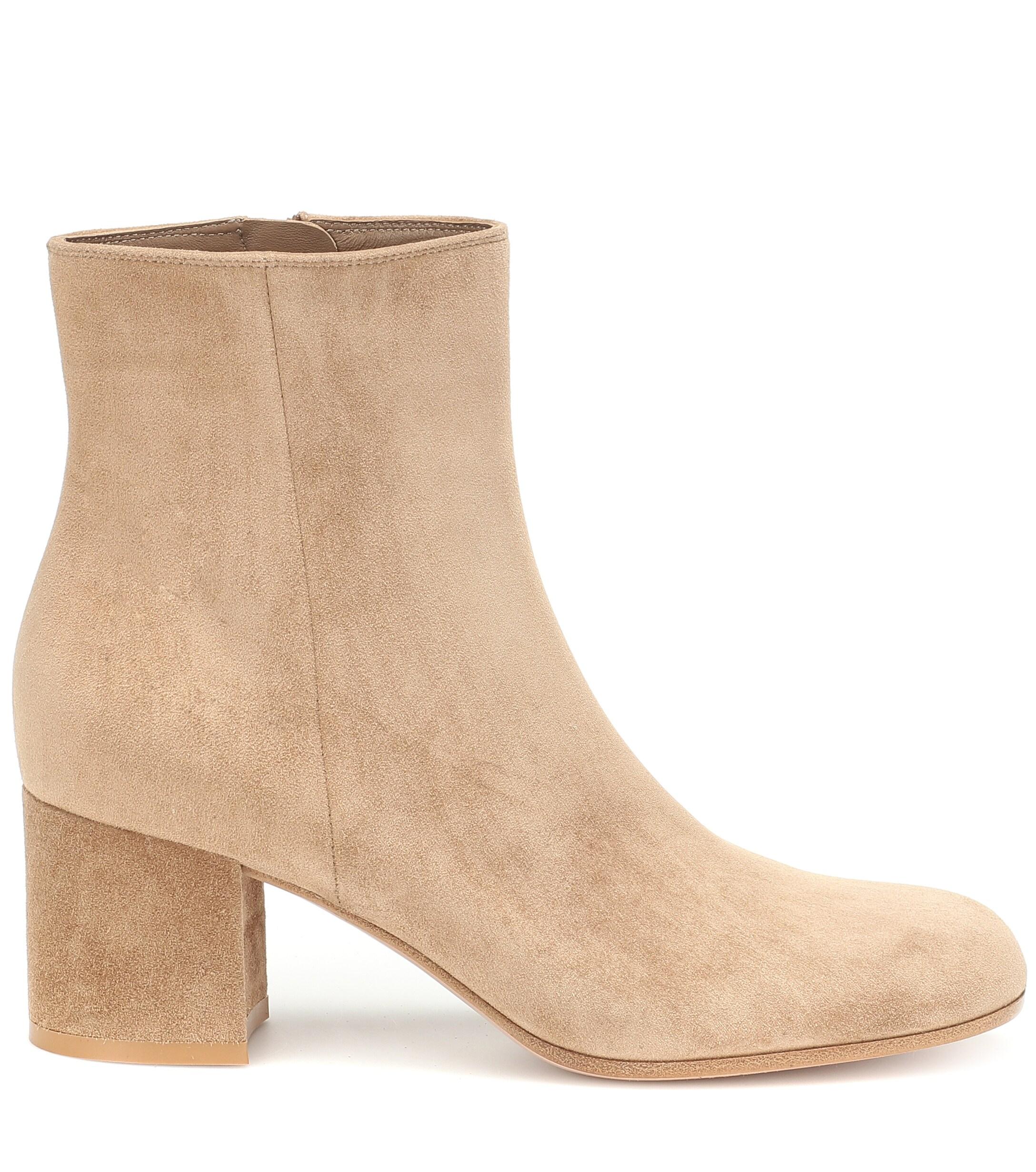gianvito rossi margaux 65 suede ankle boots