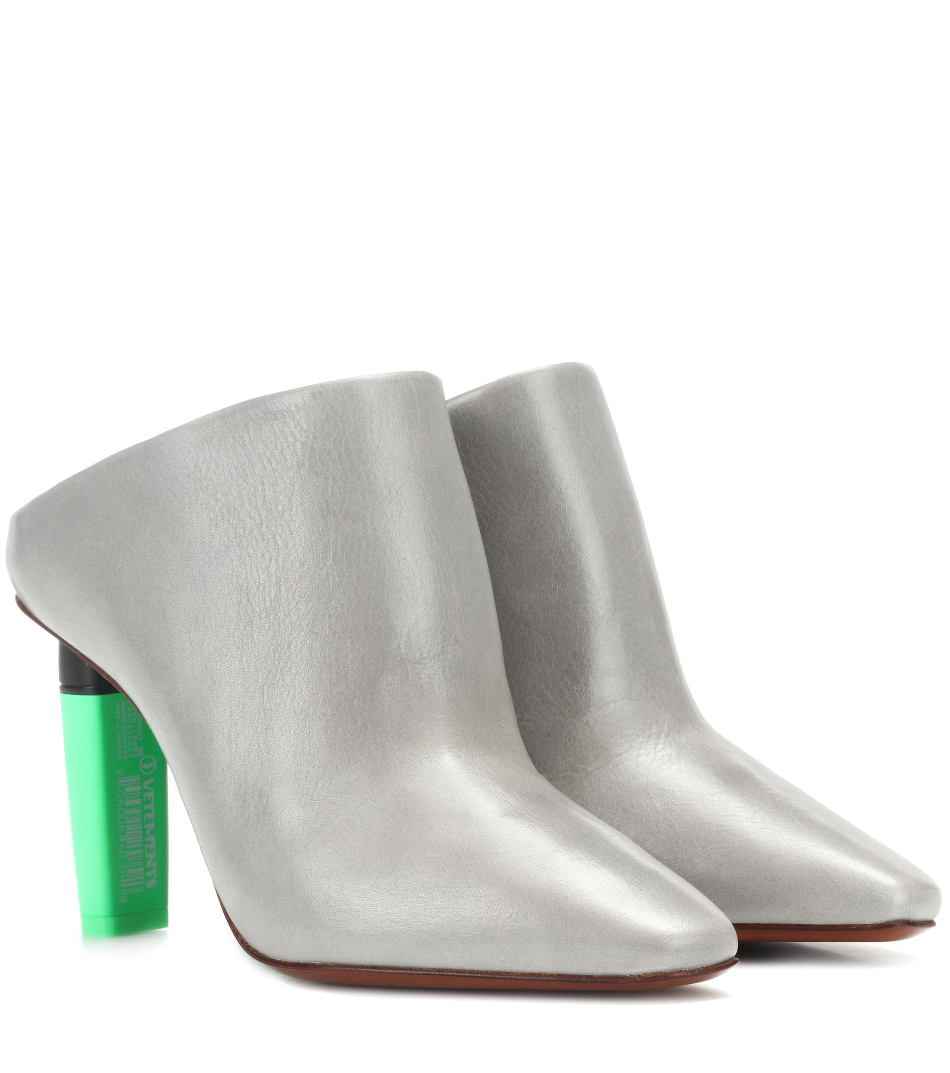 vetements highlighter heels