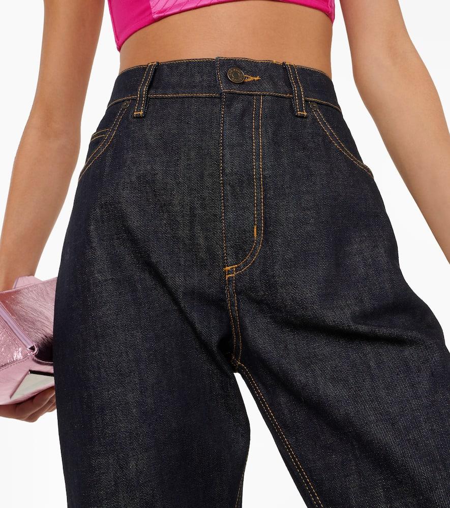 JEAN PAUL GAULTIER ゴルチェ デニム Wide-leg jeans966183 Wide-leg jeans in blue - Jean Paul Gaultier | Mytheresa