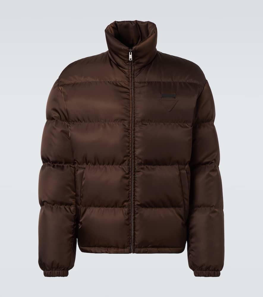 ジャケット・アウター PRADA Brown Down Jacket Prada Brown Down-Filled Technical Puffer Jacket | Harrods UK