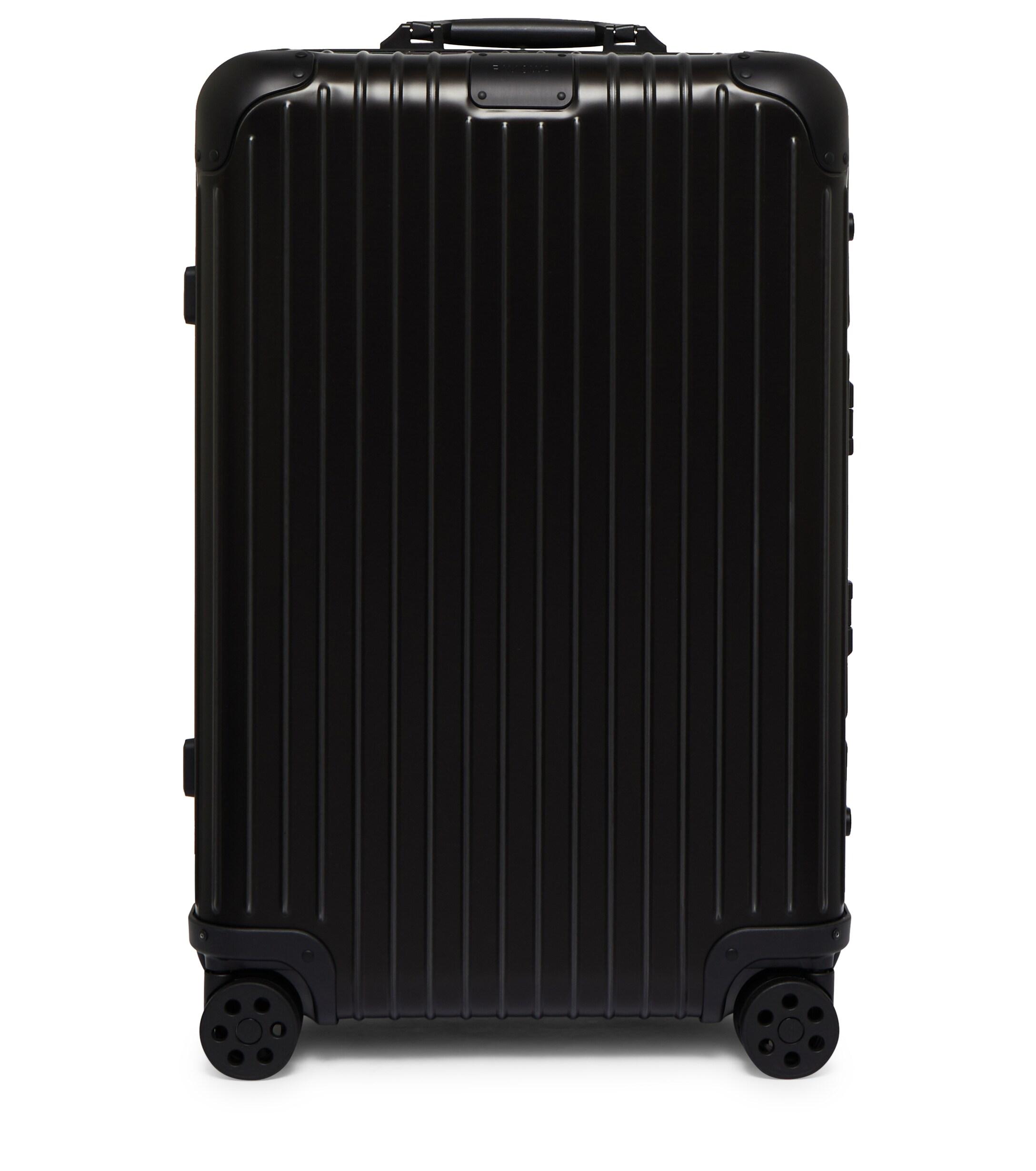 RIMOWA Original Check-in M Suitcase in Black | Lyst UK