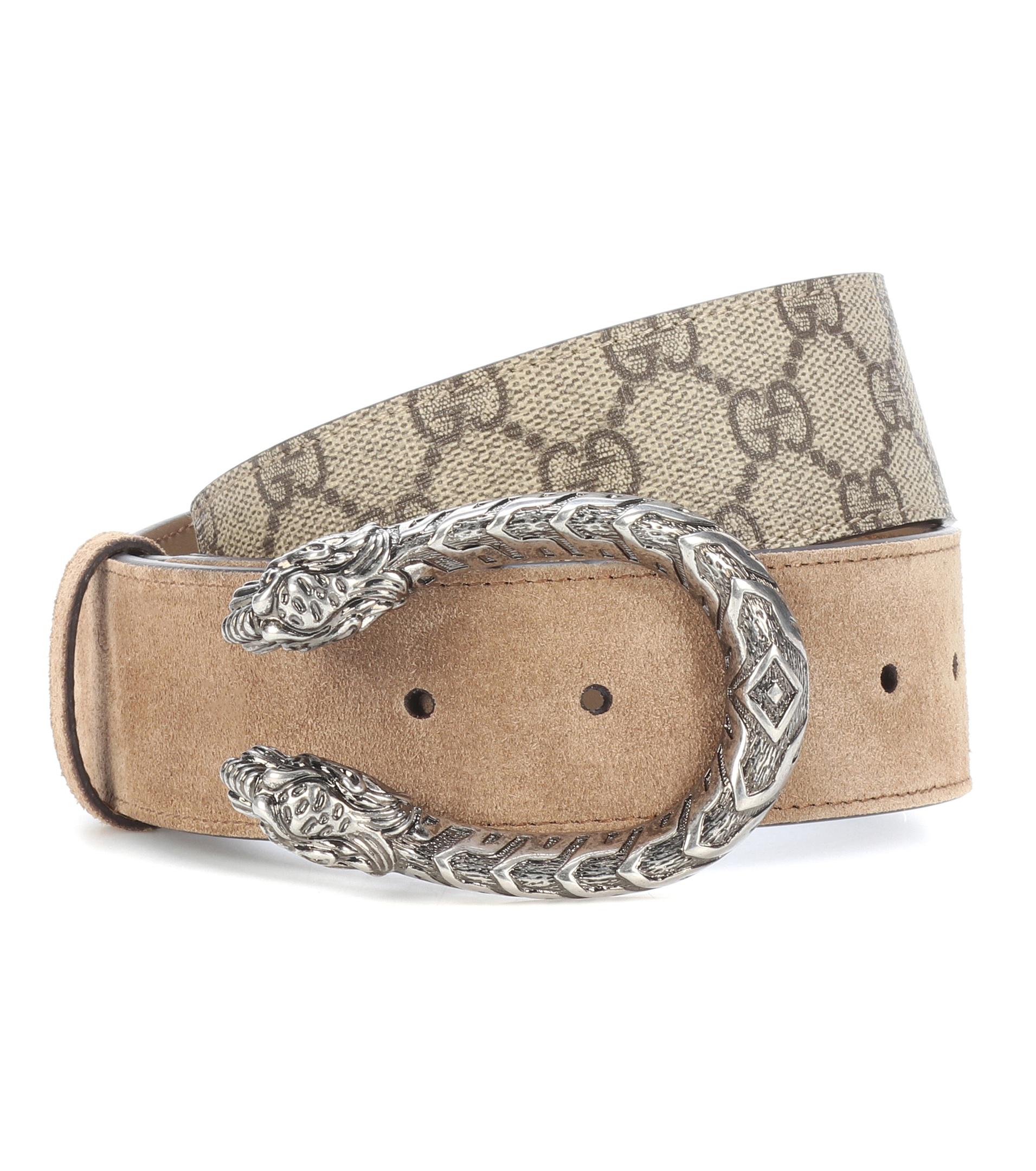 Cintura Dionysus in tessuto GG SupremeGucci in Pelle di colore Neutro | Lyst