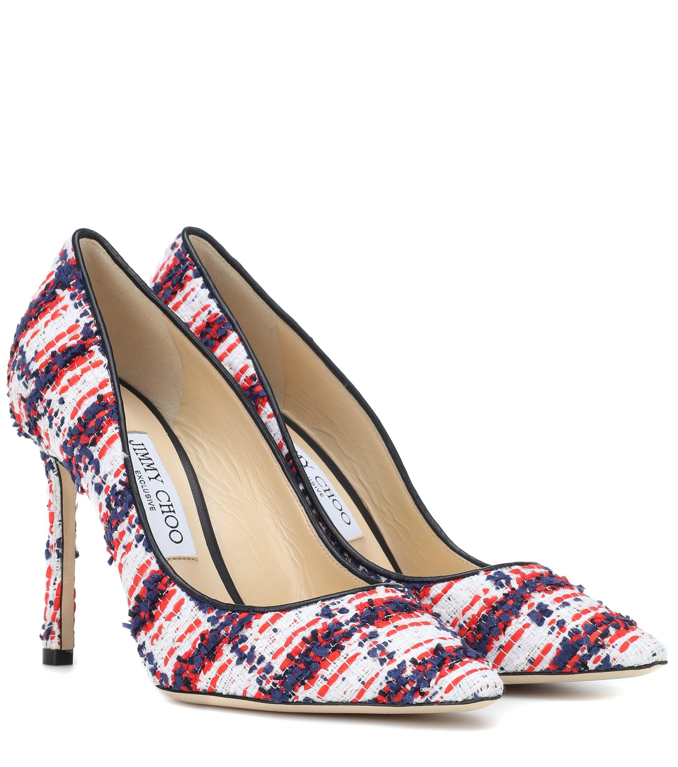 pink ankle strap