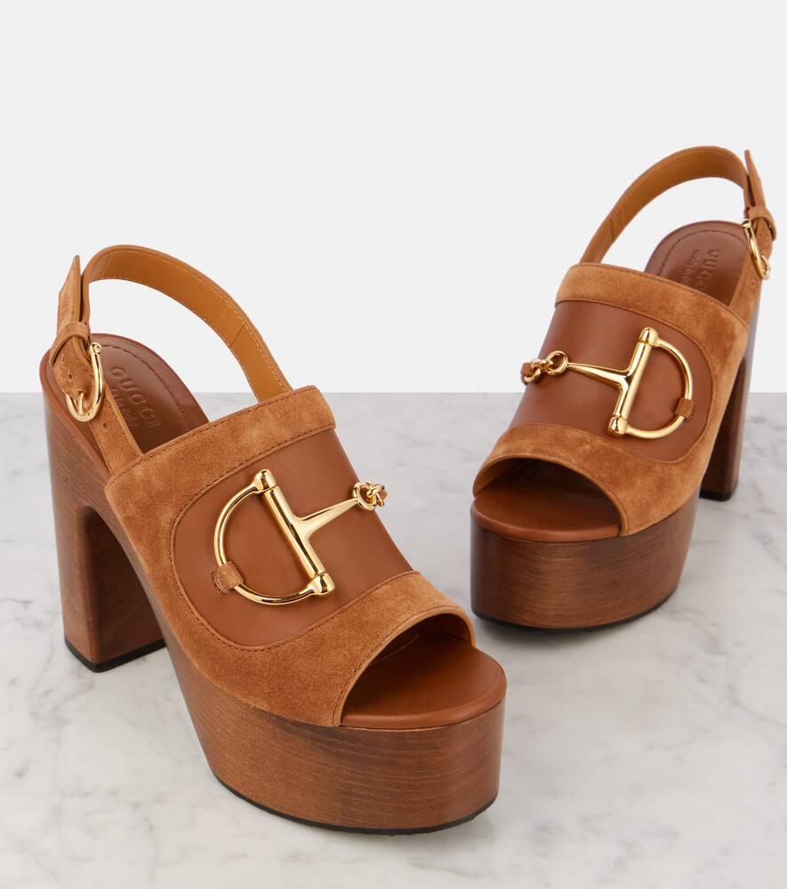 Gucci Mocassino Donna Con Zeppa Scarpe Con Plateau E Pumps