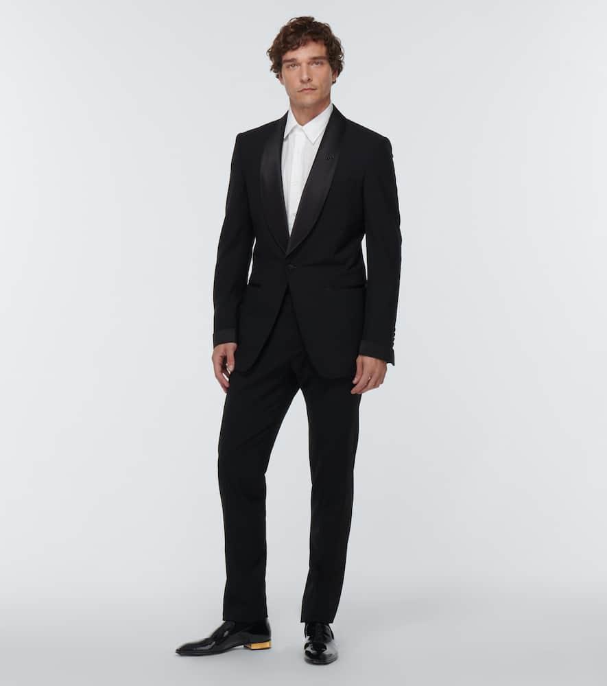 Christian Louboutin Patent Leather Loafers in Black for Men Lyst
