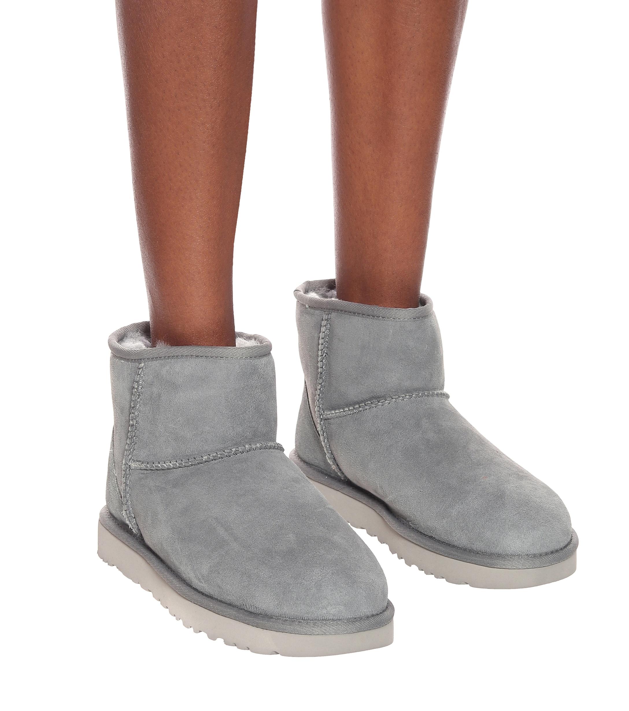 UGG Suede Classic Mini Ii in Grey (Gray) - Save 69% - Lyst