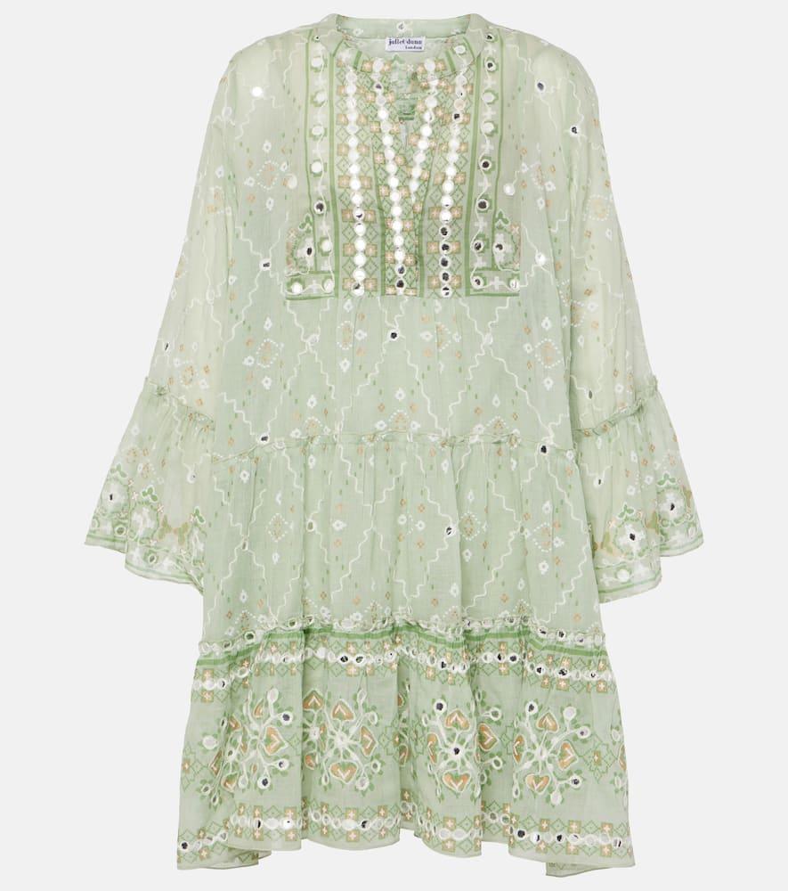 juliet dunn green dress Juliet Dunn Cotton maxi dress Juliet Dunn