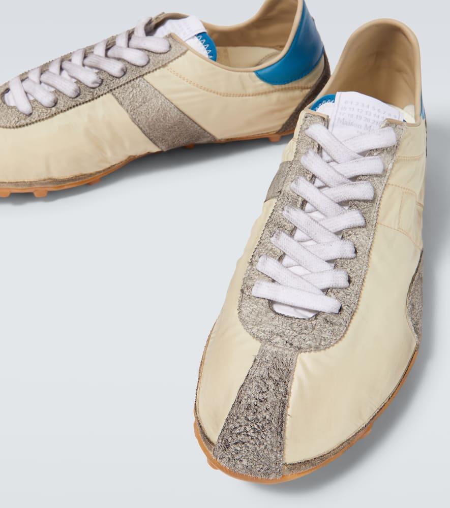 【Maison Margiela】スプリンタードリル レザースニーカー MAISON MARGIELA | Sprinter Low Top Men's Sneakers | Men