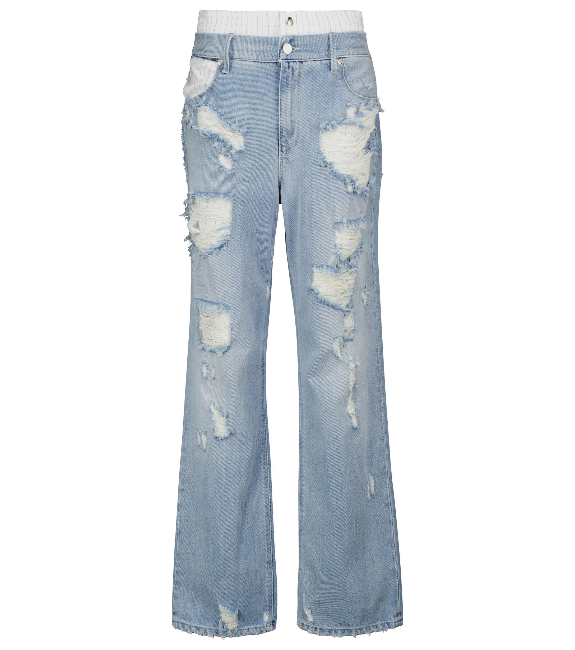 RTA Denim Kallan Distressed Jeans in 