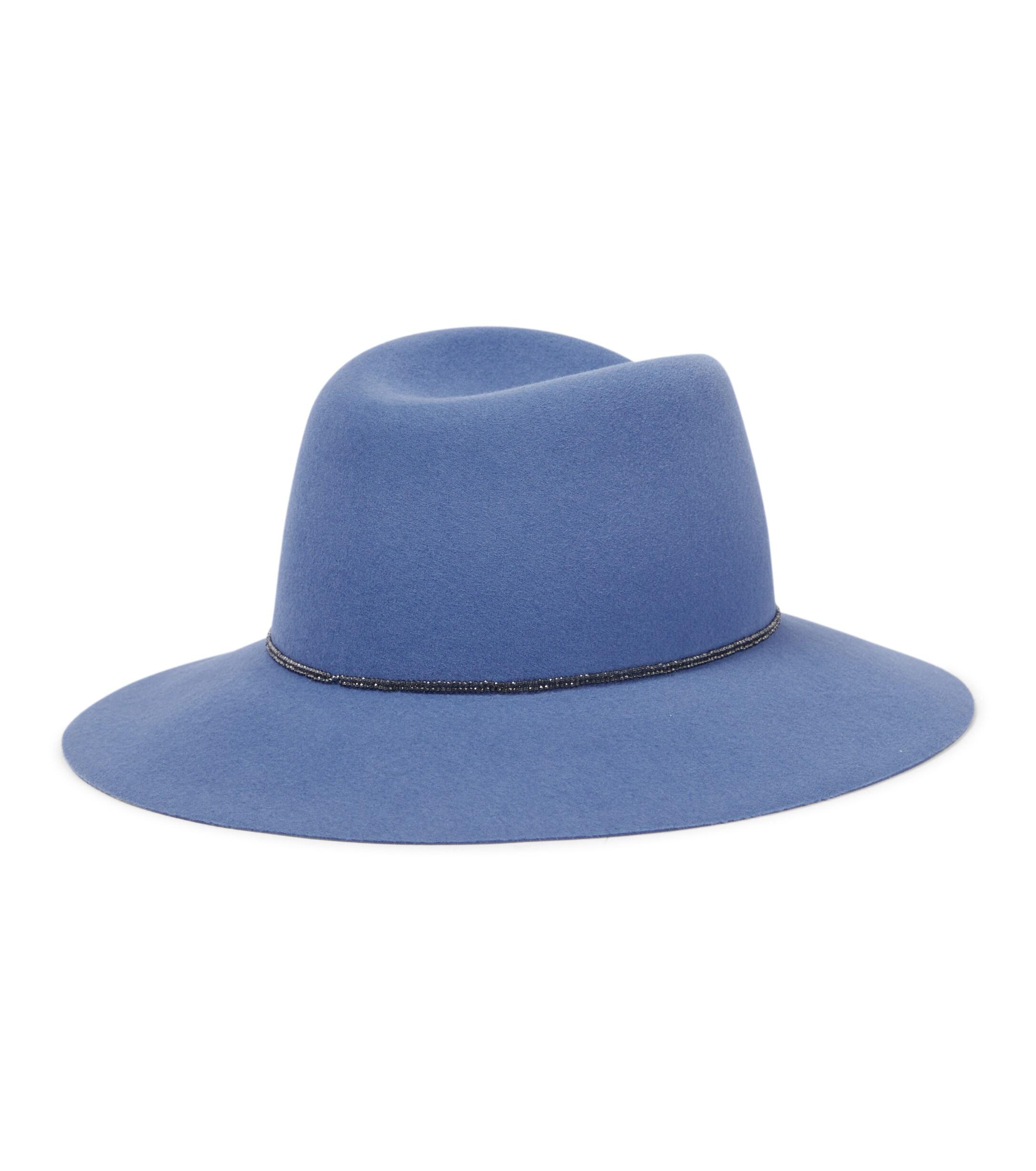 Maison Michel Virginie Felt Fedora in 