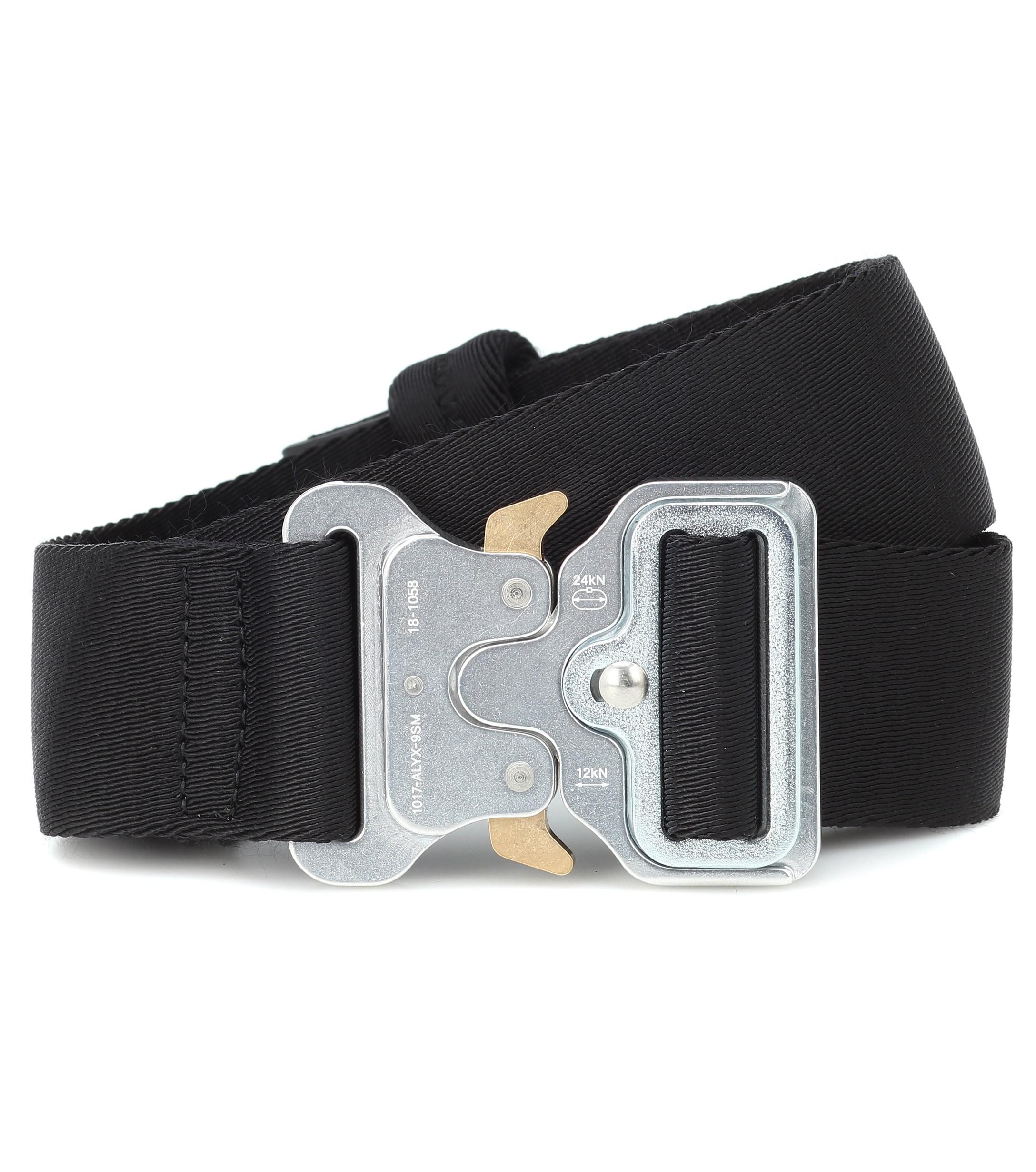1017 alyx 9sm rollercoaster belt in metallic