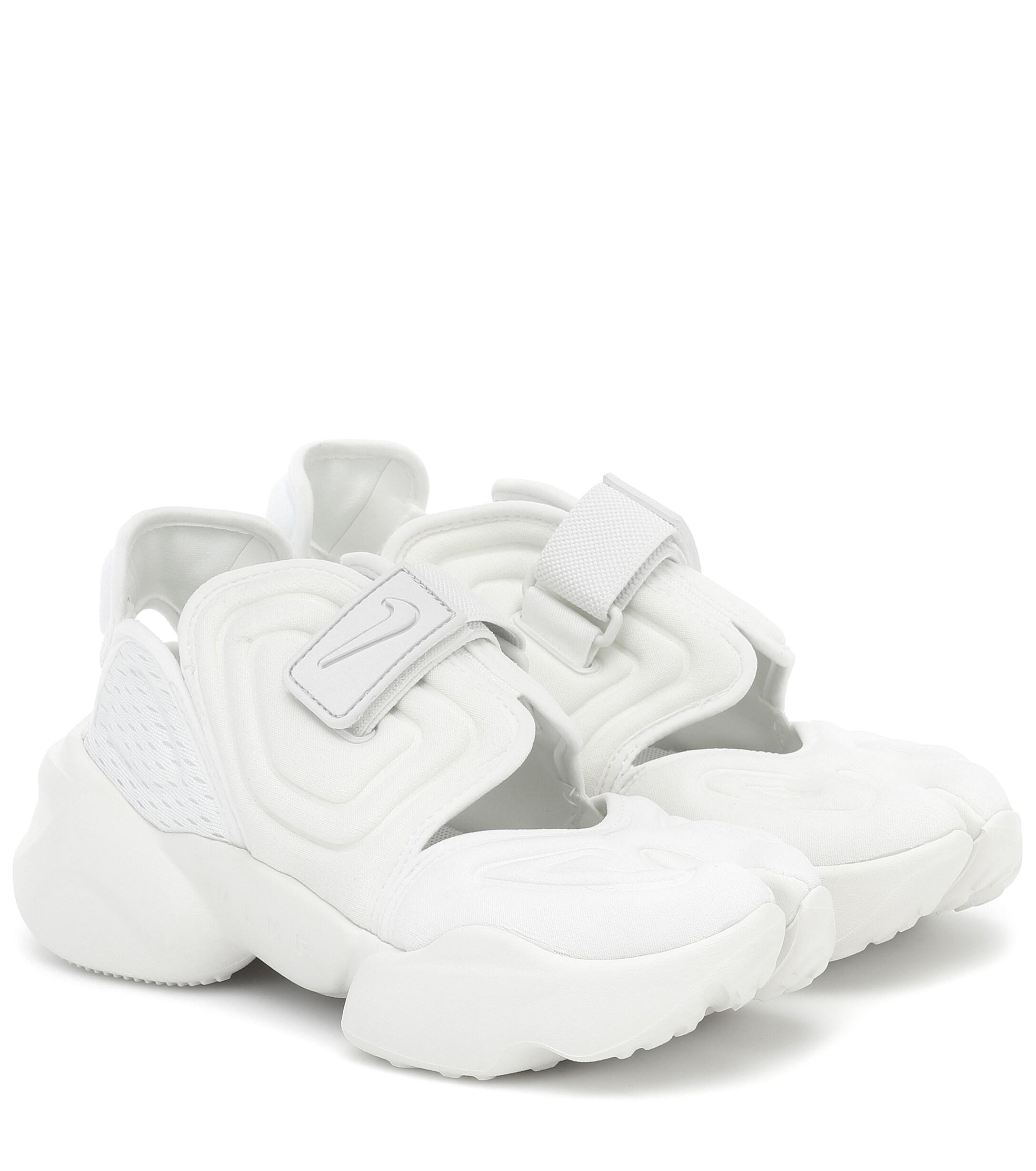 Nike Aqua Rift Neoprene And Mesh Sneakers in White | Lyst