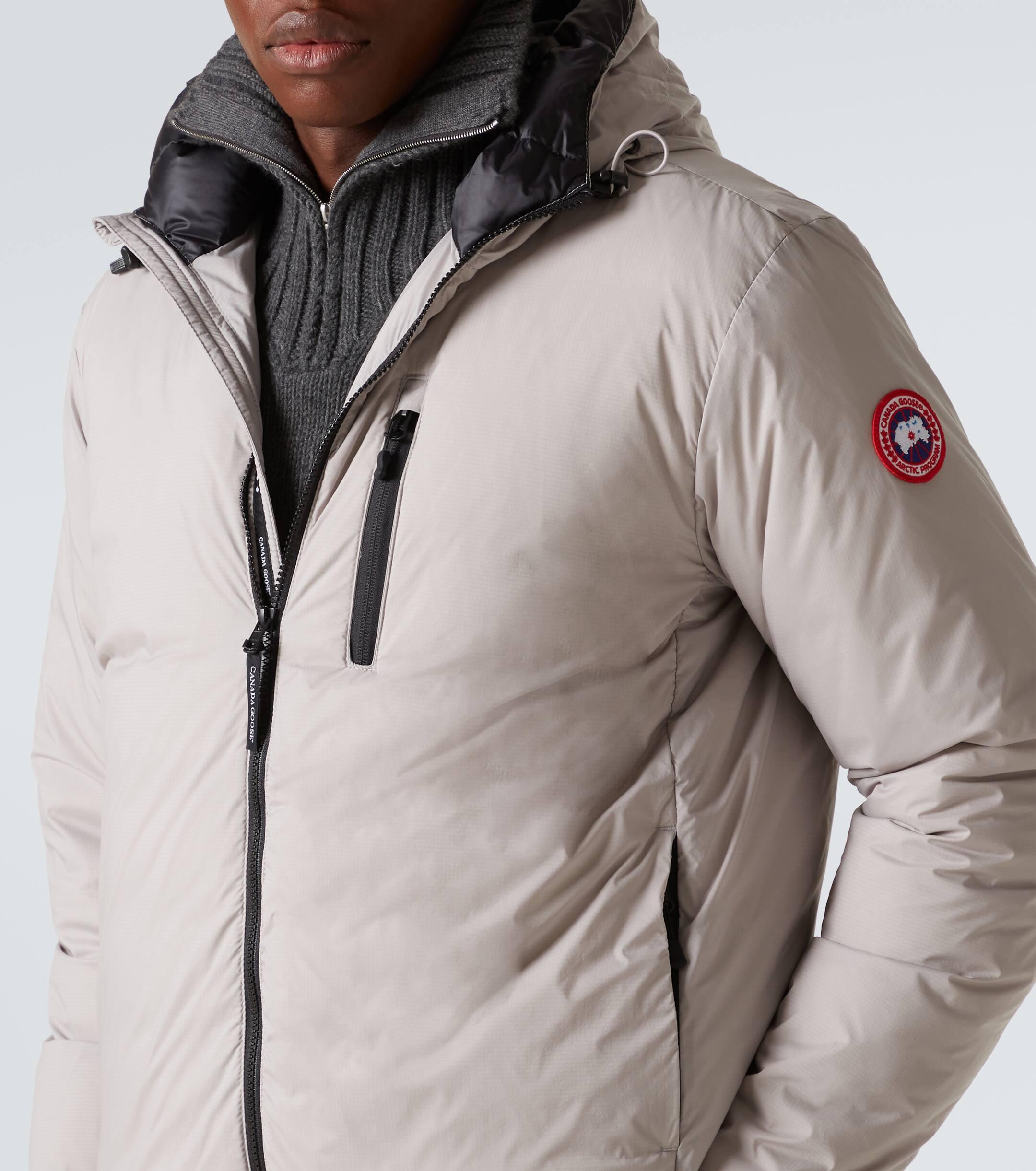 Canada Goose Lodge Hoody Down Jacket in Grey for Men Lyst Australia