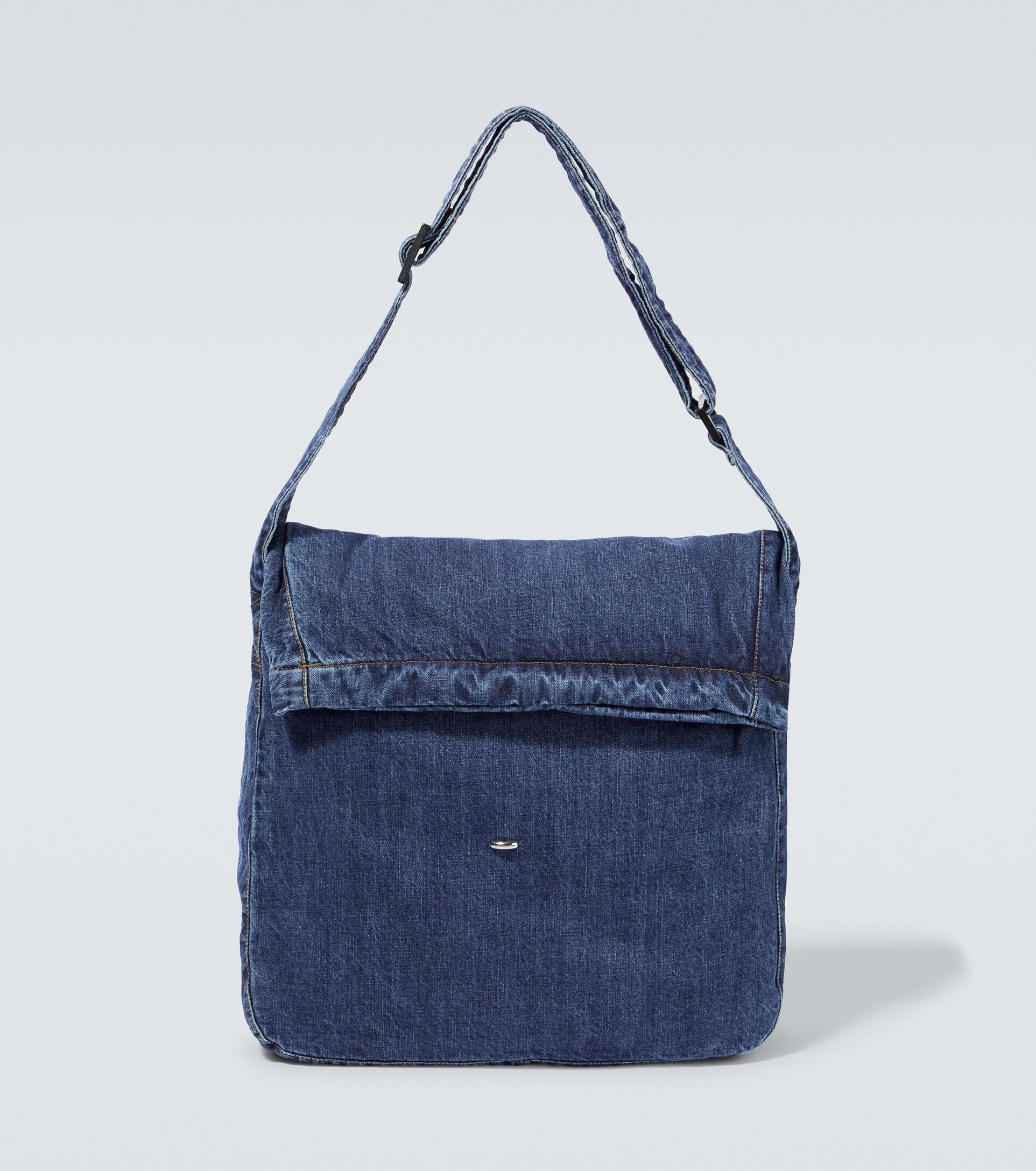 Our Legacy Sling Denim Shoulder Bag in Blue for Men Lyst