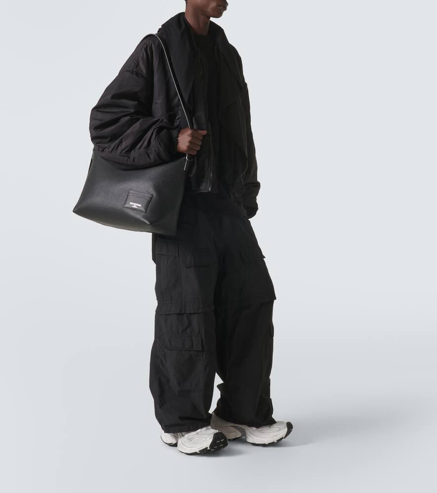 Balenciaga Credit Messenger Bag Large in Black for Men | Lyst