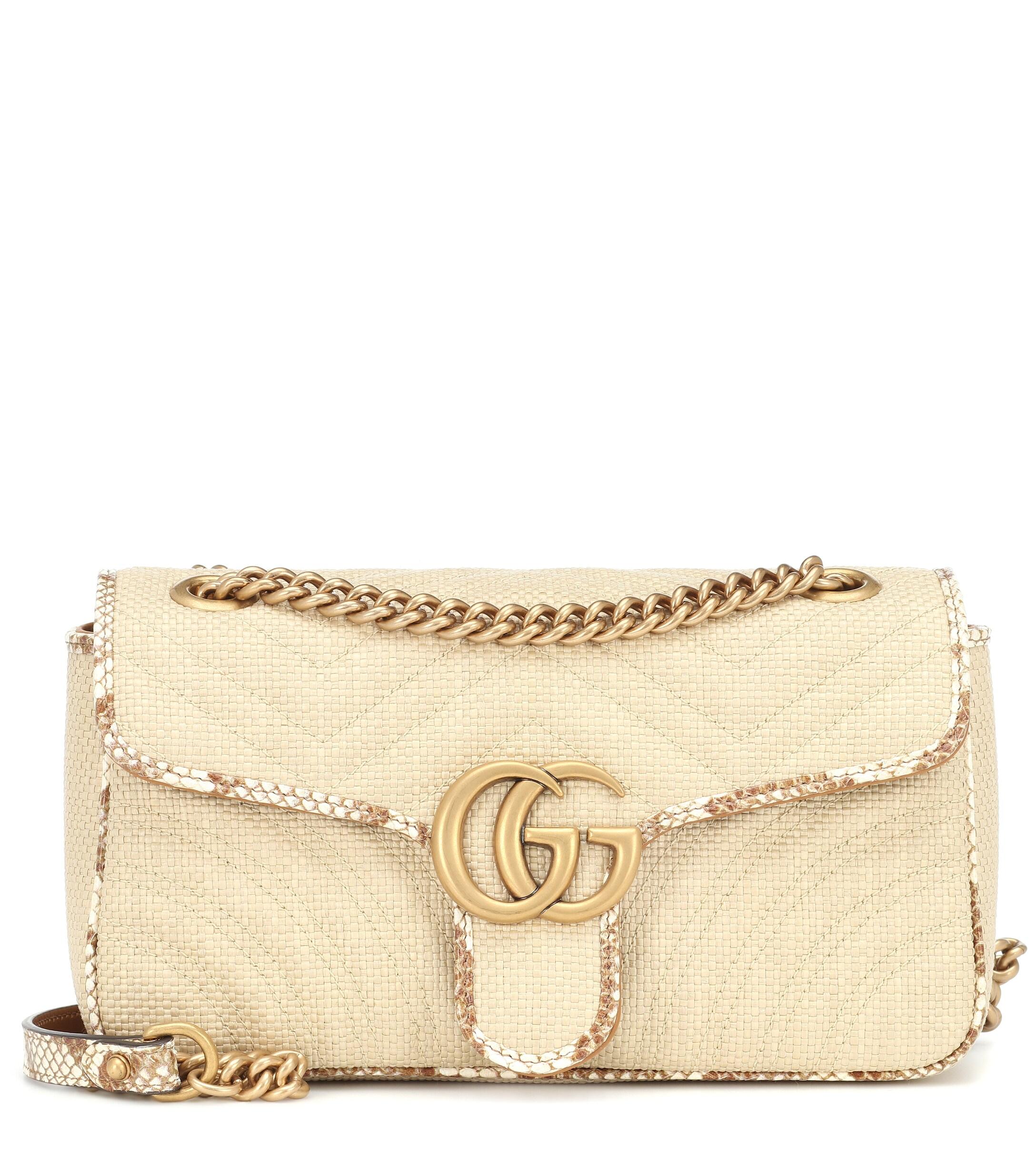 raffia bag gucci