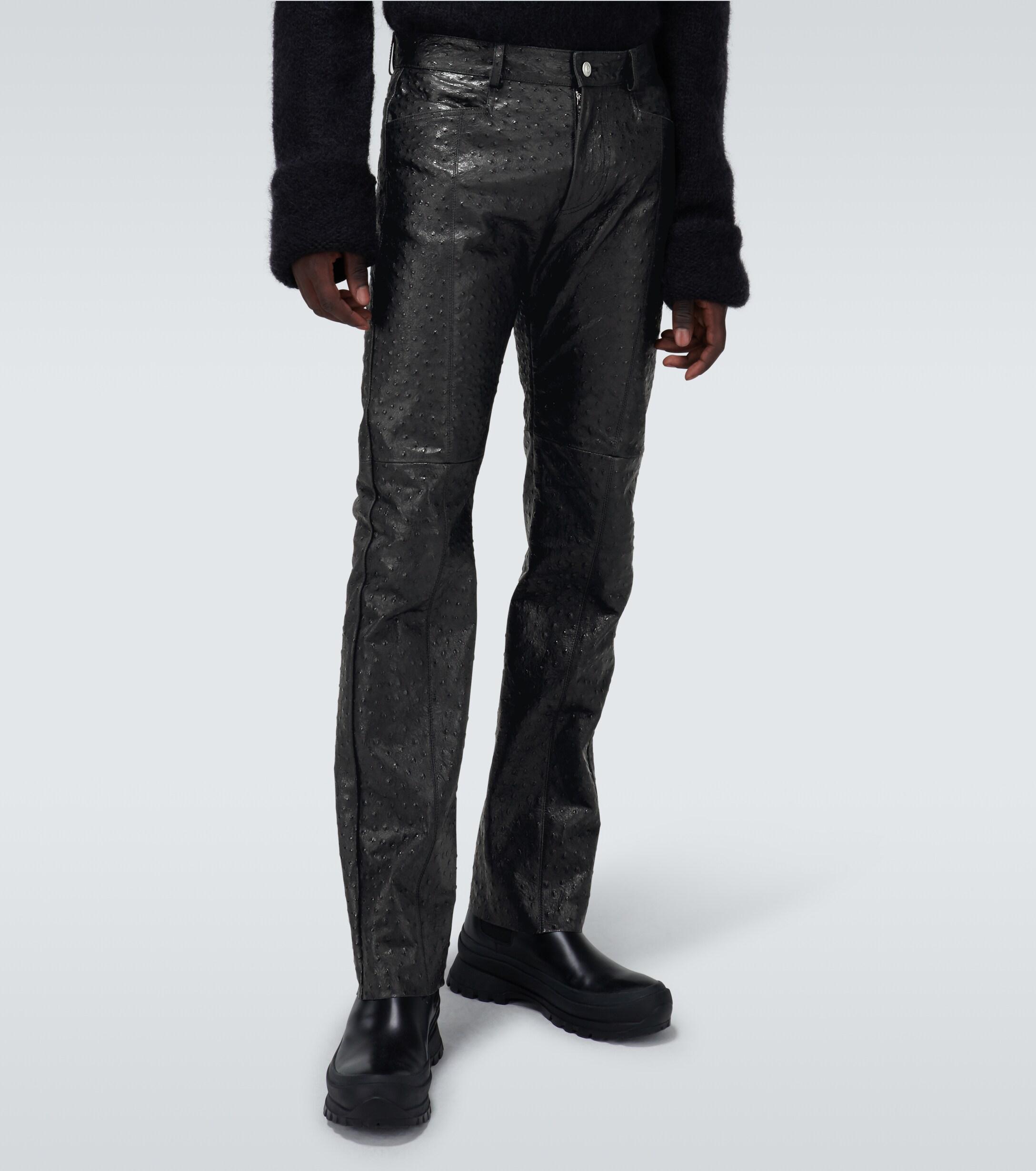 Alyx leather best sale pants