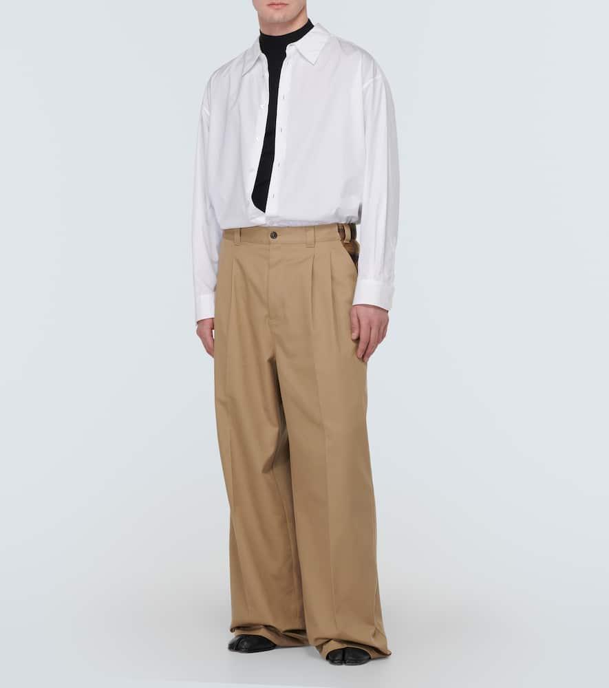 Maison Margiela X Pendleton Wide-Leg Pants in Natural for Men | Lyst