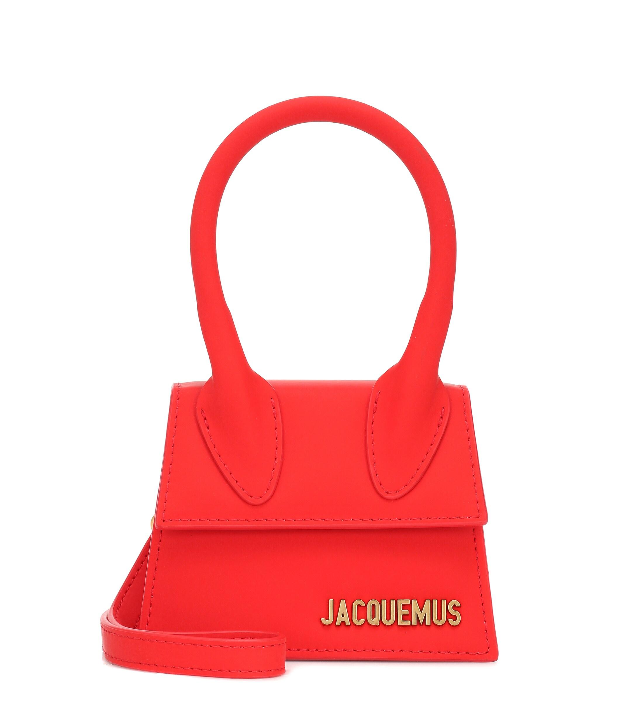 Jacquemus Le Chiquito Leather Mini Top Handle Bag