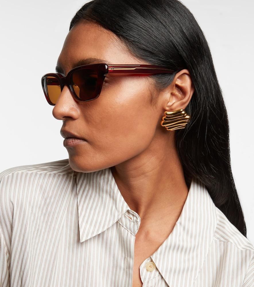 KHAITE X Oliver Peoples 1983C Cat-Eye Sunglasses in Brown | Lyst display picture 2