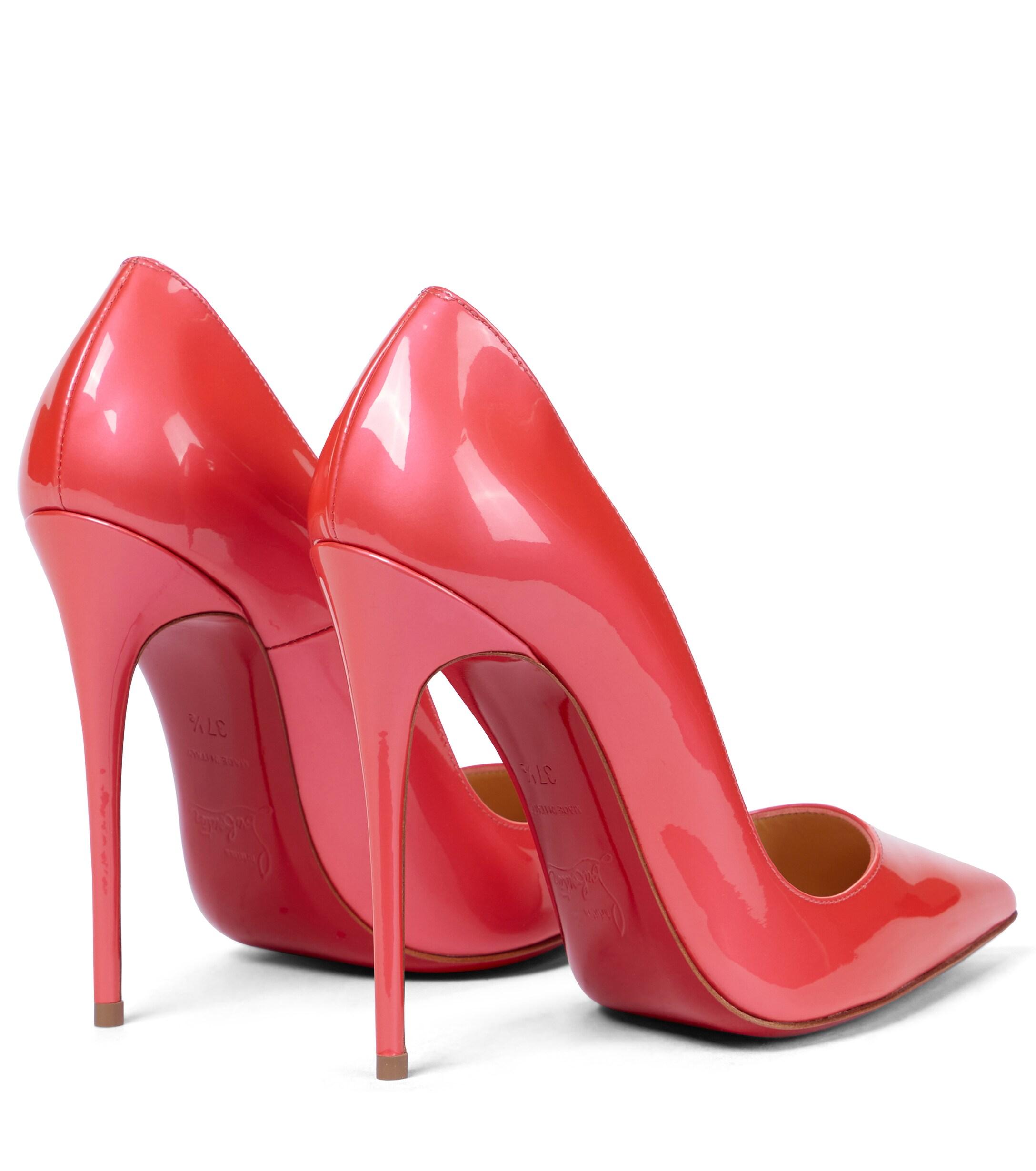 christian louboutin so kate patent red sole pump