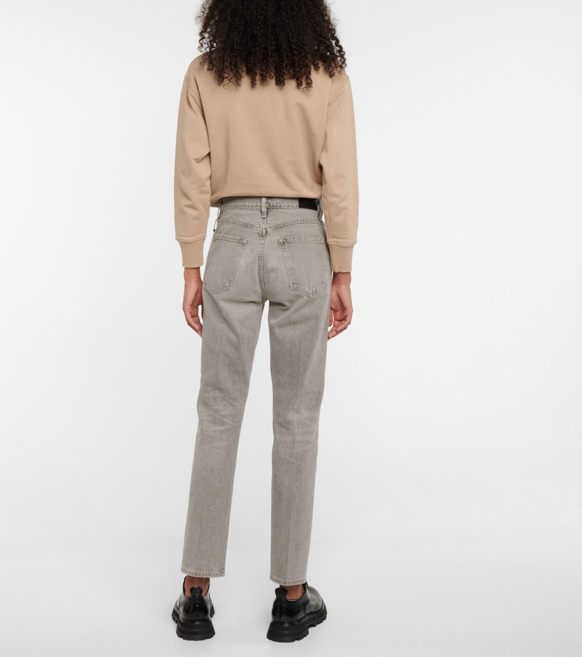 Goldsign Denim Benefit High-rise Slim 