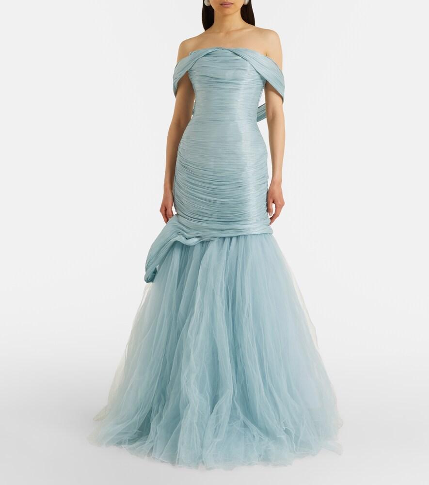 sachin and babi light blue dress MARIA LUCIA HOHAN official store