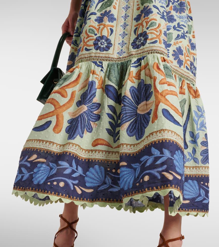 FARM Rio Ocean Tapestry Maxi Dress | Lyst