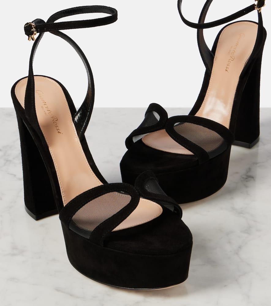 シューズ・サンダルその他 GIANVITO ROSSI Woman Heeled sandals Black G6171295RICCAM GIANVITO ROSSI: Heeled sandals woman - Black | Gianvito