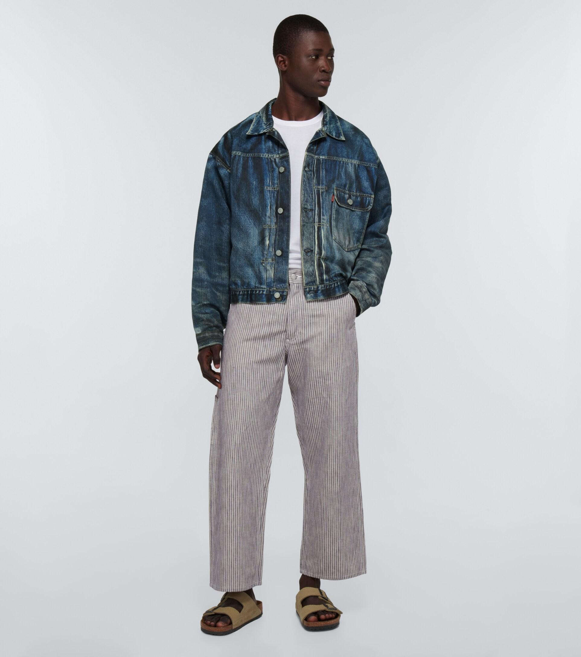 Junya Watanabe X Berberjin Levi's Denim Jacket in Blue for Men | Lyst