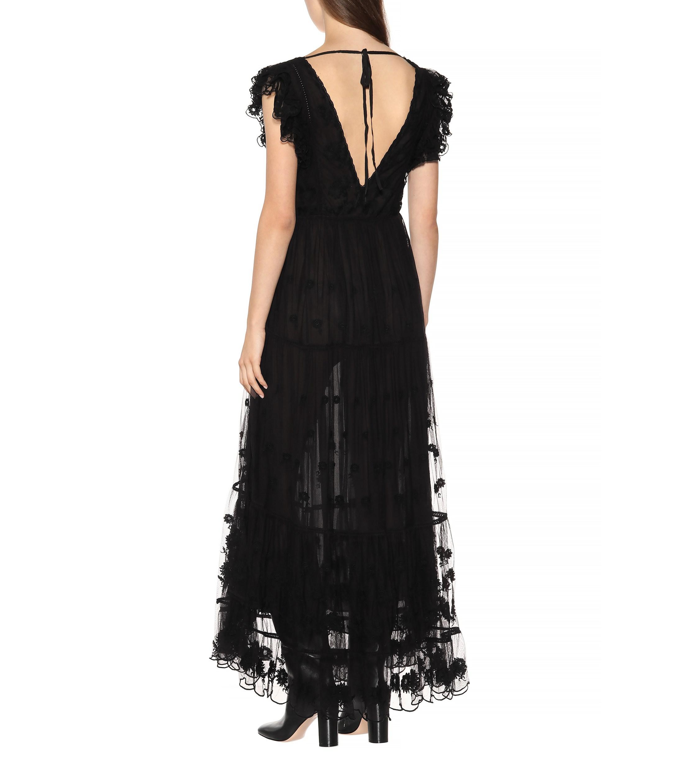Ulla Johnson Synthetic Fifi Dress in Black Lyst