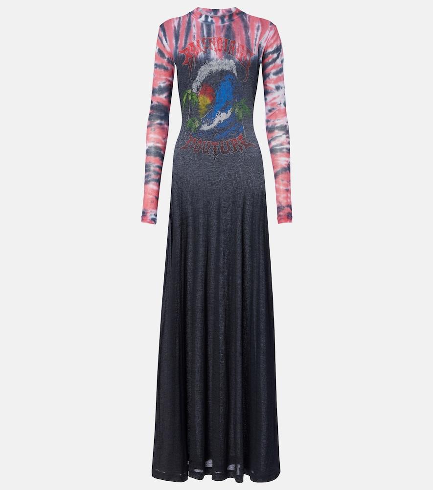 knee length dresses for ladies Balenciaga Long Sleeve Lingerie Maxi Dress – Antidote Fashion and Lifestyle main image 1