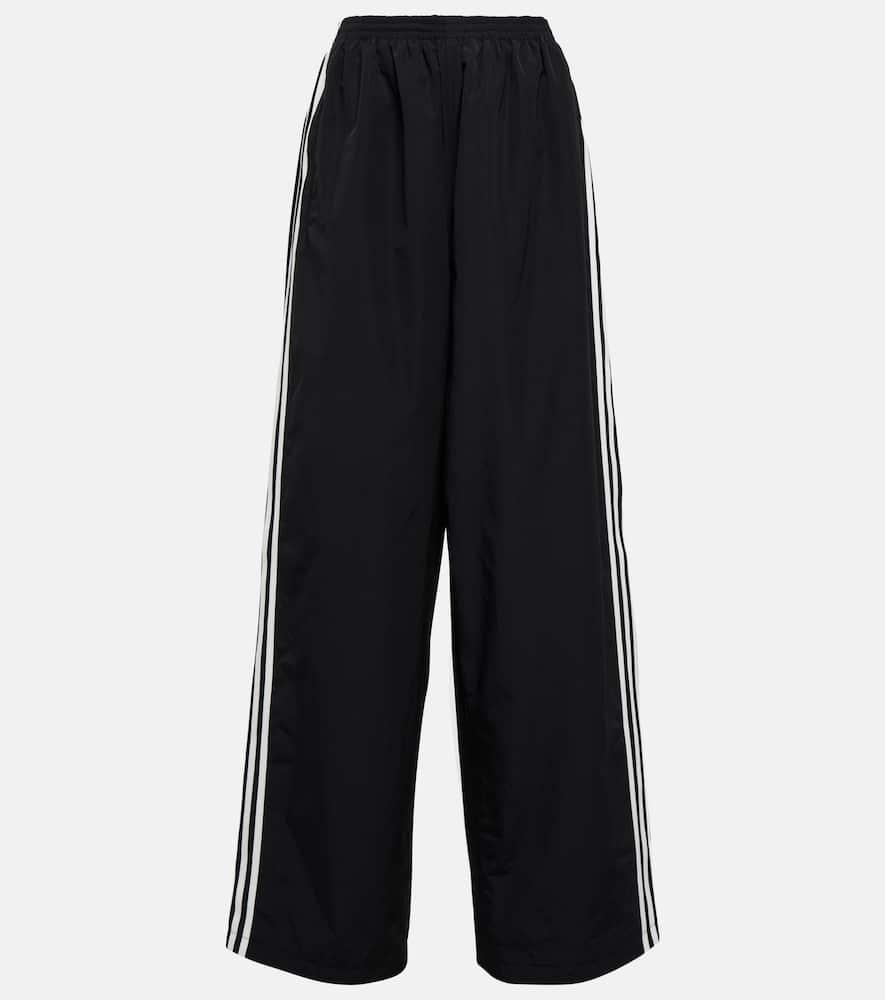 Balenciaga X Adidas Logo Track Pants in Blue | Lyst