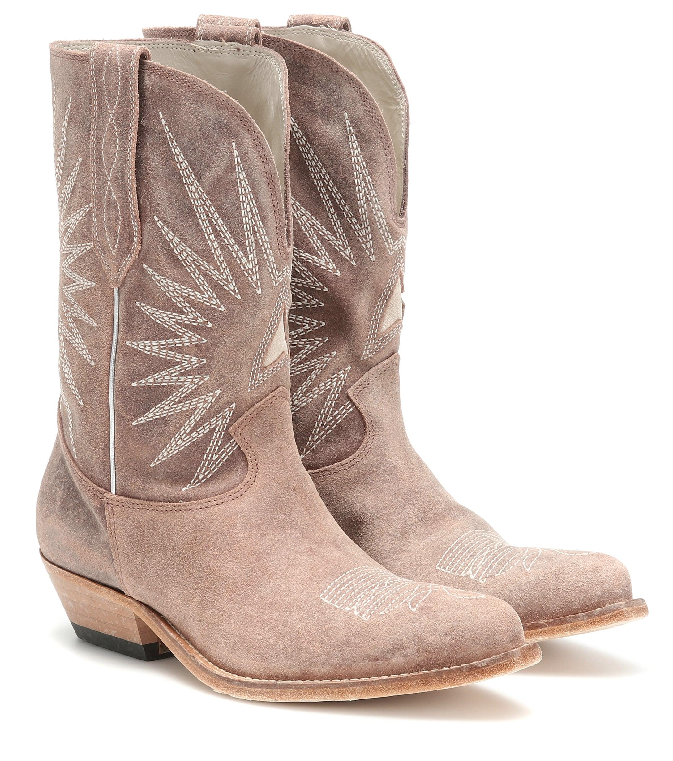 Golden Goose Wish Star Leather Cowboy Boots | Lyst