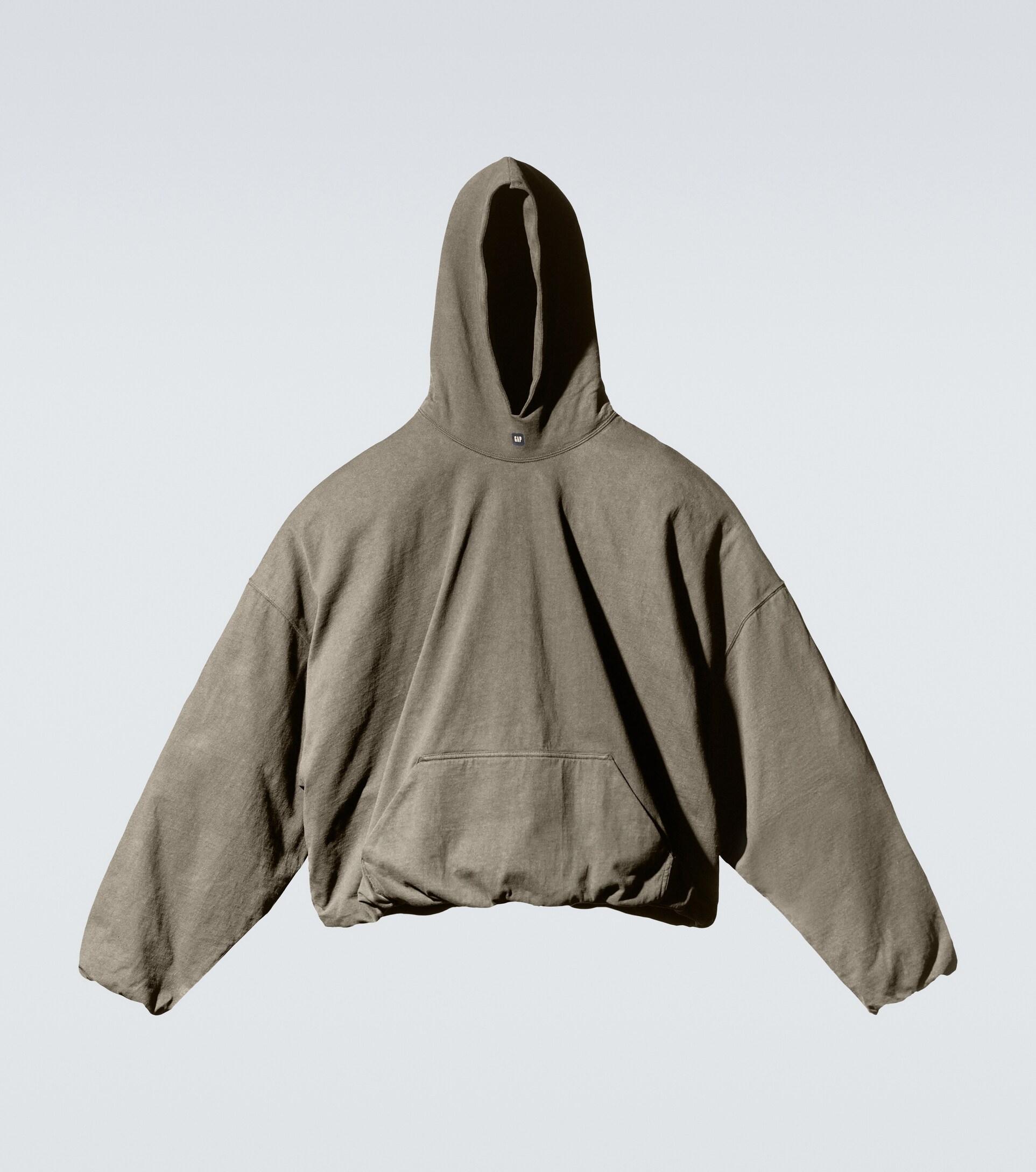 YEEZY GAP ENGINEERED BY BALENCIAGA Padded Cotton Hoodie in Beige (Natural)  for Men | Lyst