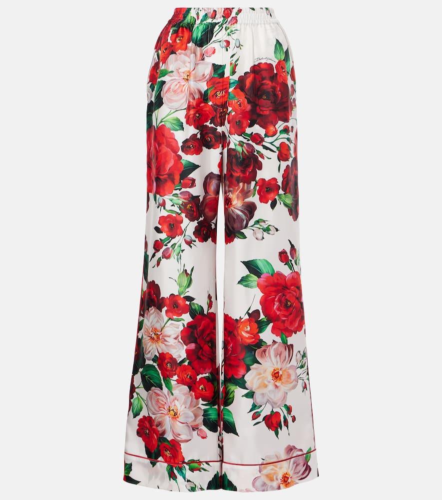 Dolce & Gabbana Chiffon Pants for Women | Lyst