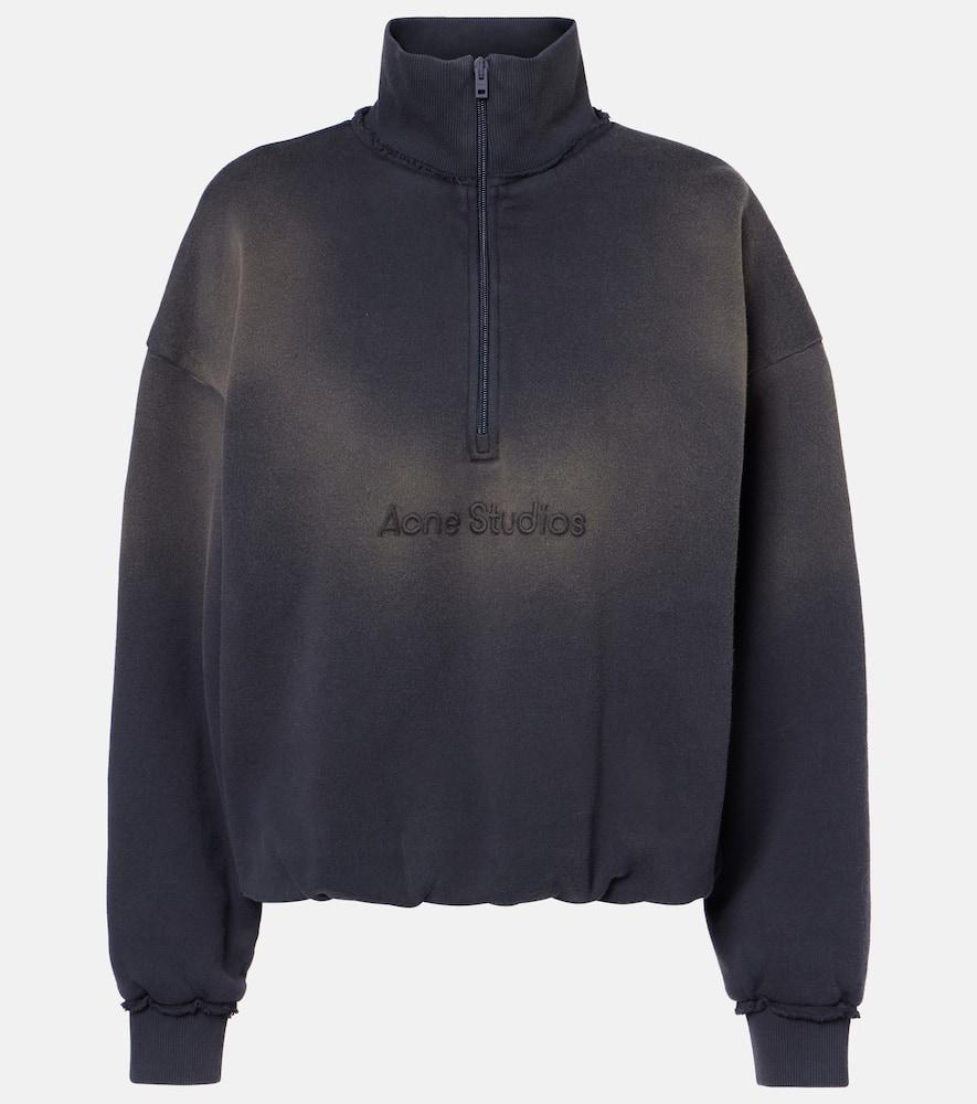 acne studious ハーフジップ Acne Studios ハーフジップ スウェット - メルカリ