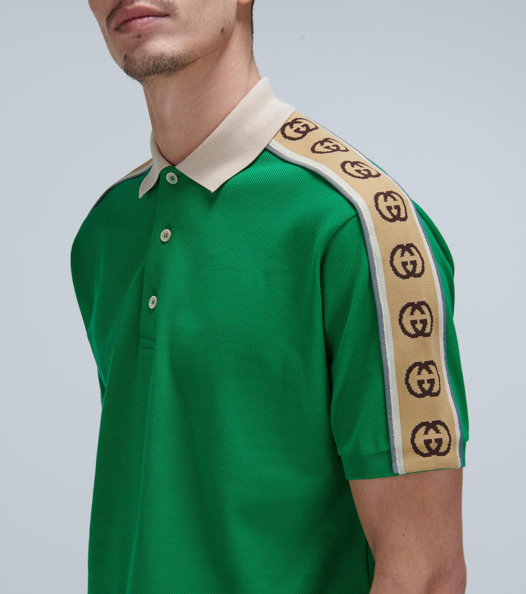 gucci polo reflective