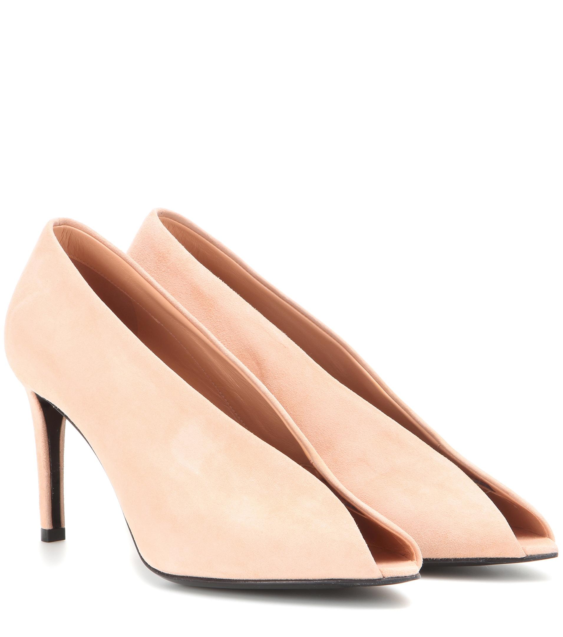 balenciaga pink heels