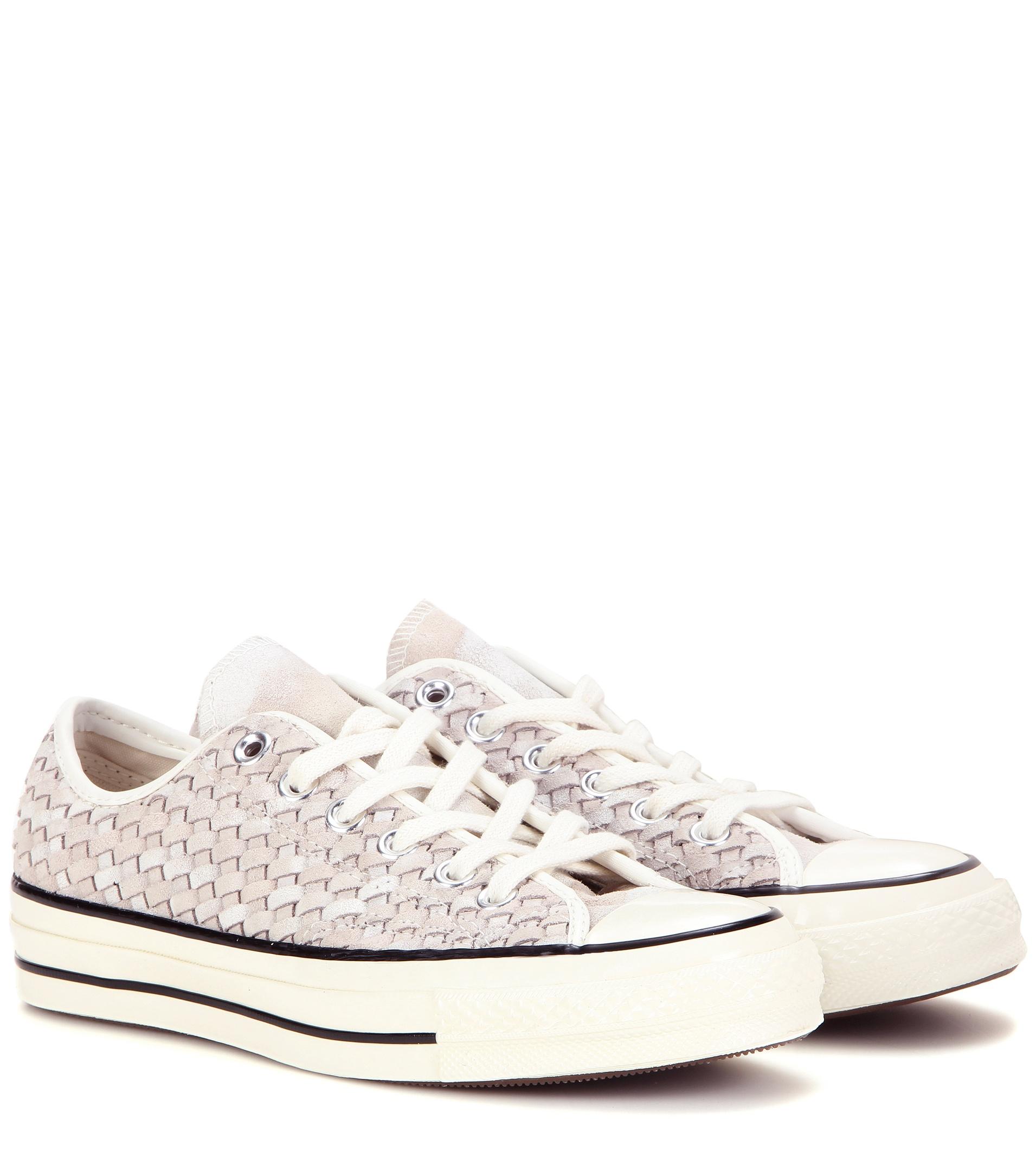 Converse Chuck Taylor All Star 70 Suede Sneakers in Gray - Lyst
