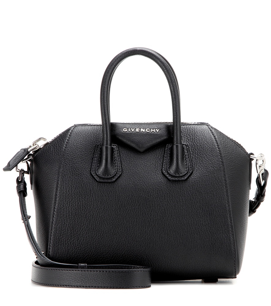 Givenchy Antigona Mini Leather Tote in Black - Lyst