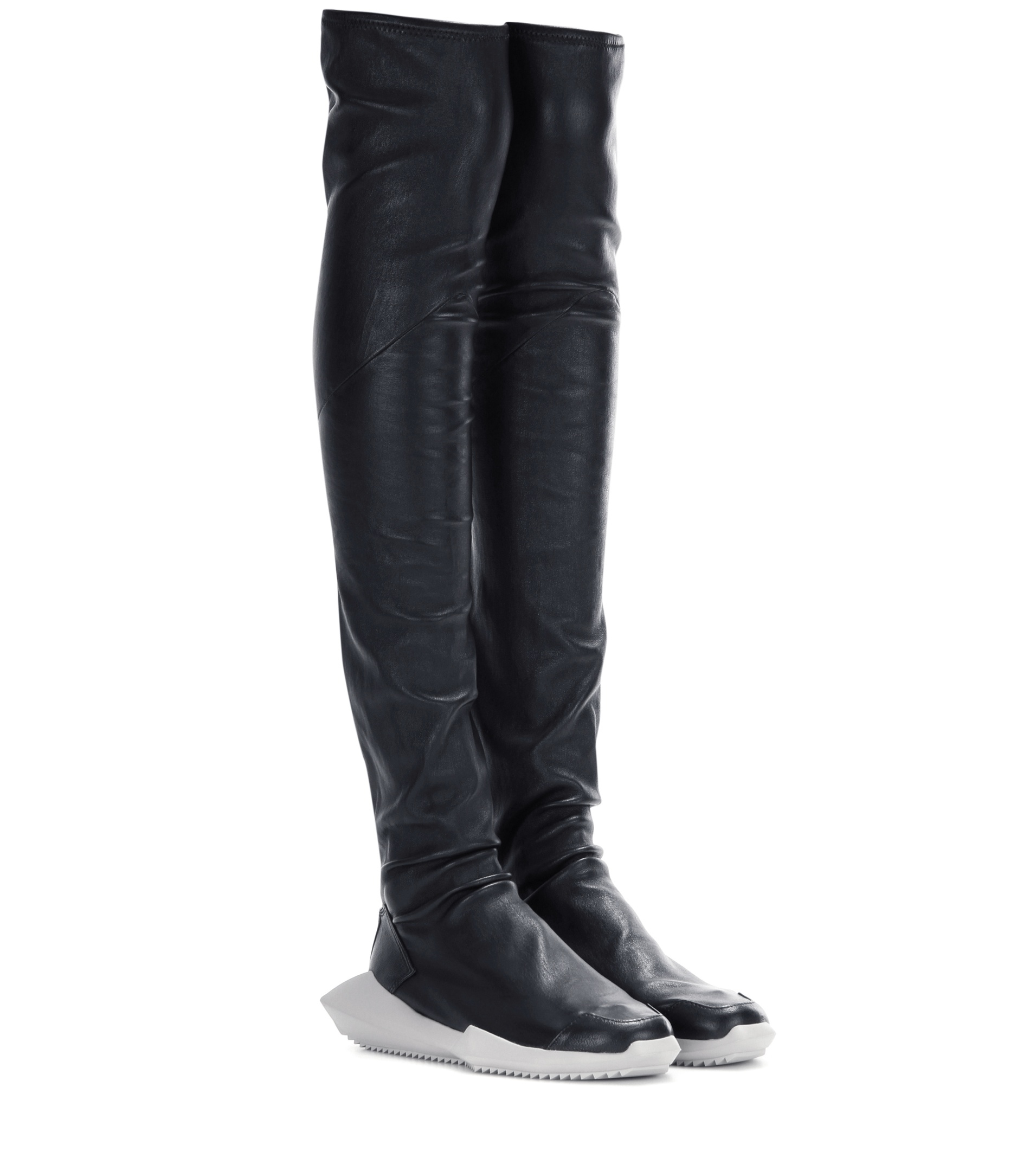 rick owens tech runner black