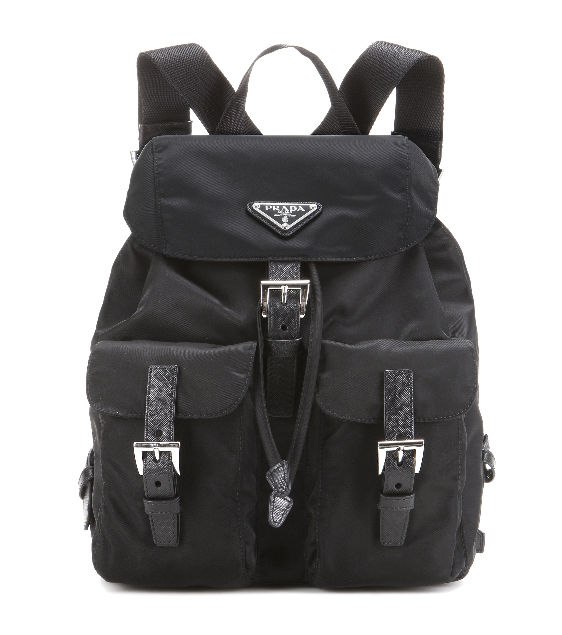 Prada Backpack in Black - Lyst