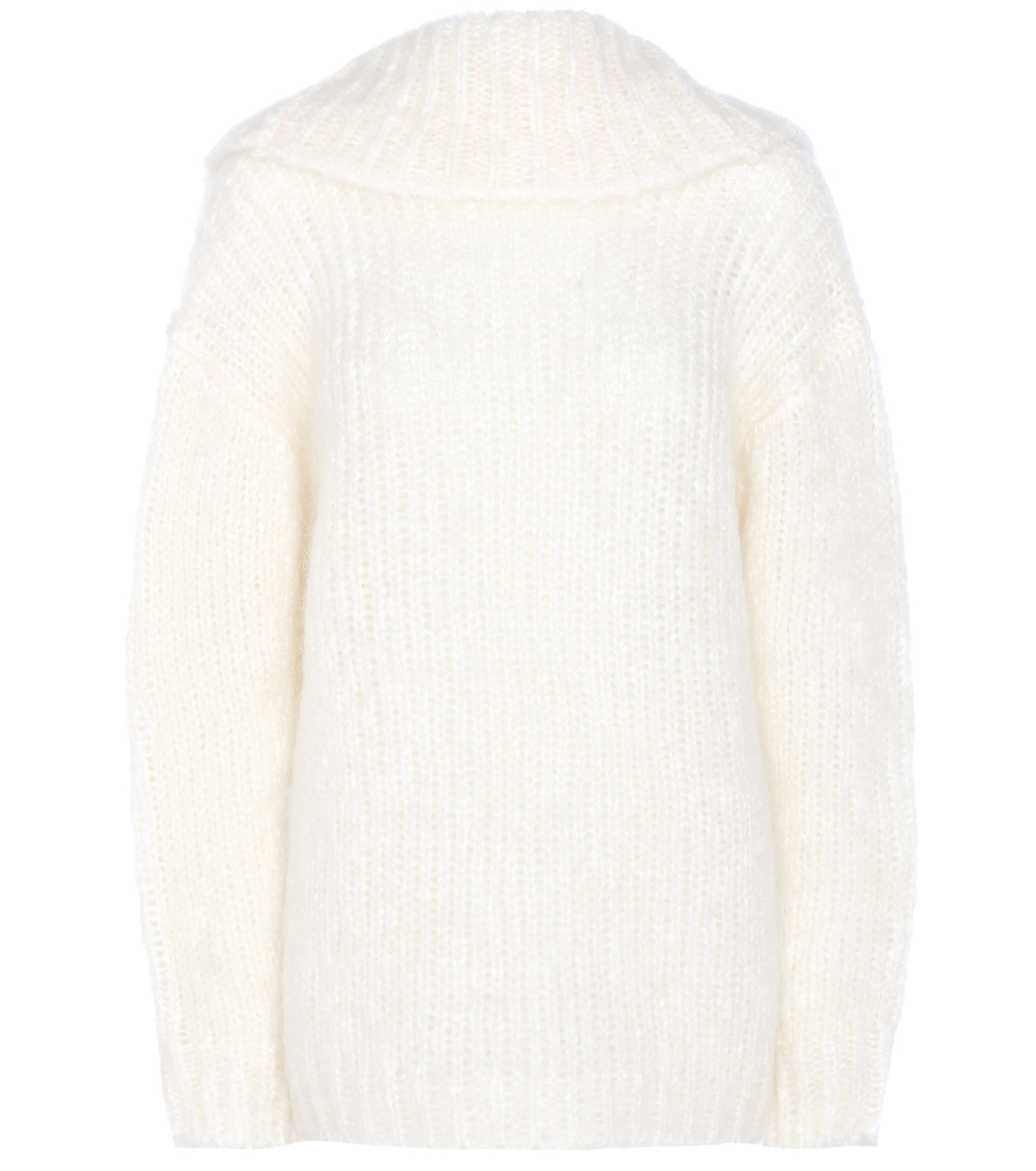 Tom ford Mohair And Wool-blend Off-the-shoulder Sweater in White | Lyst