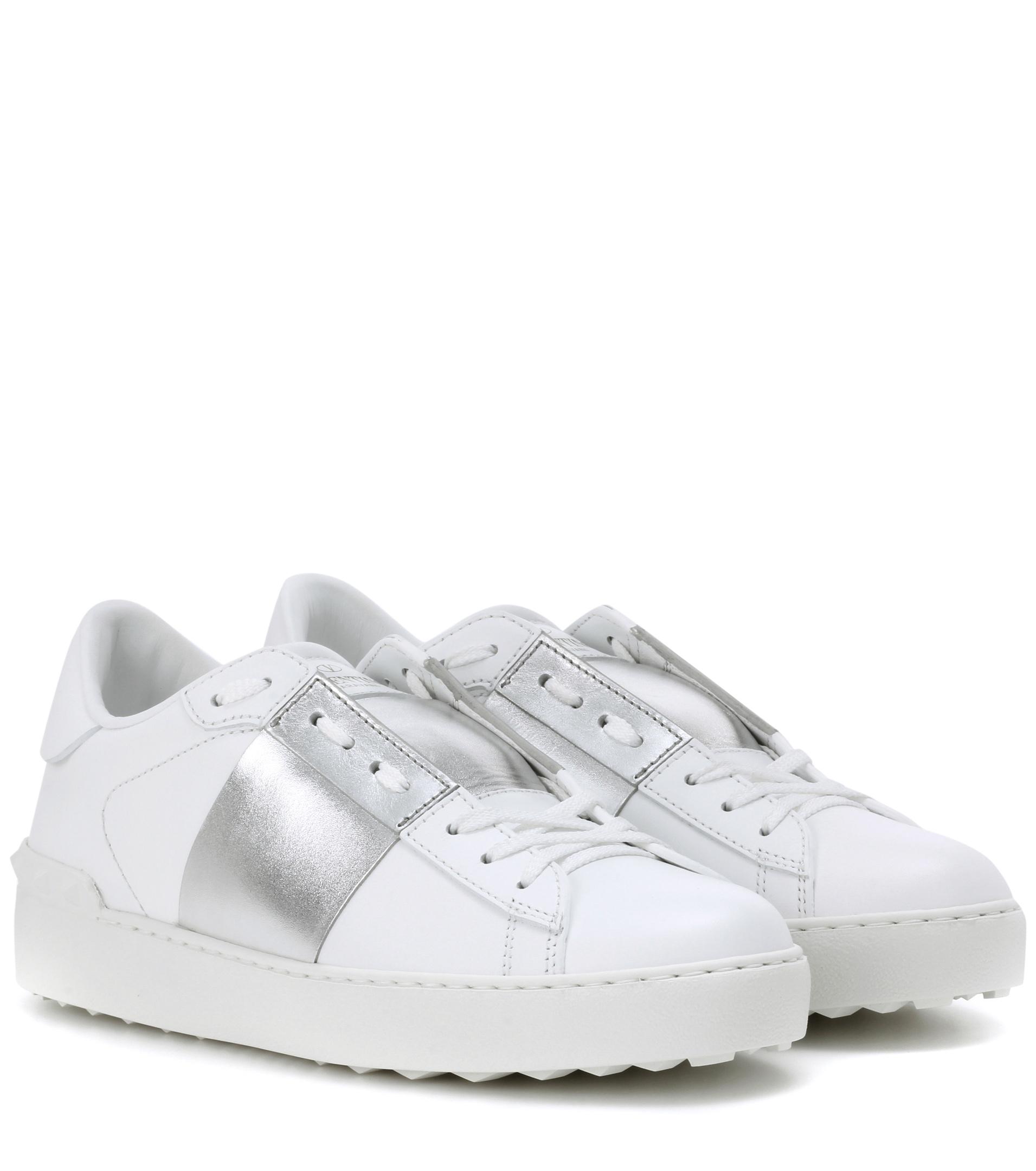 valentino white sneakers
