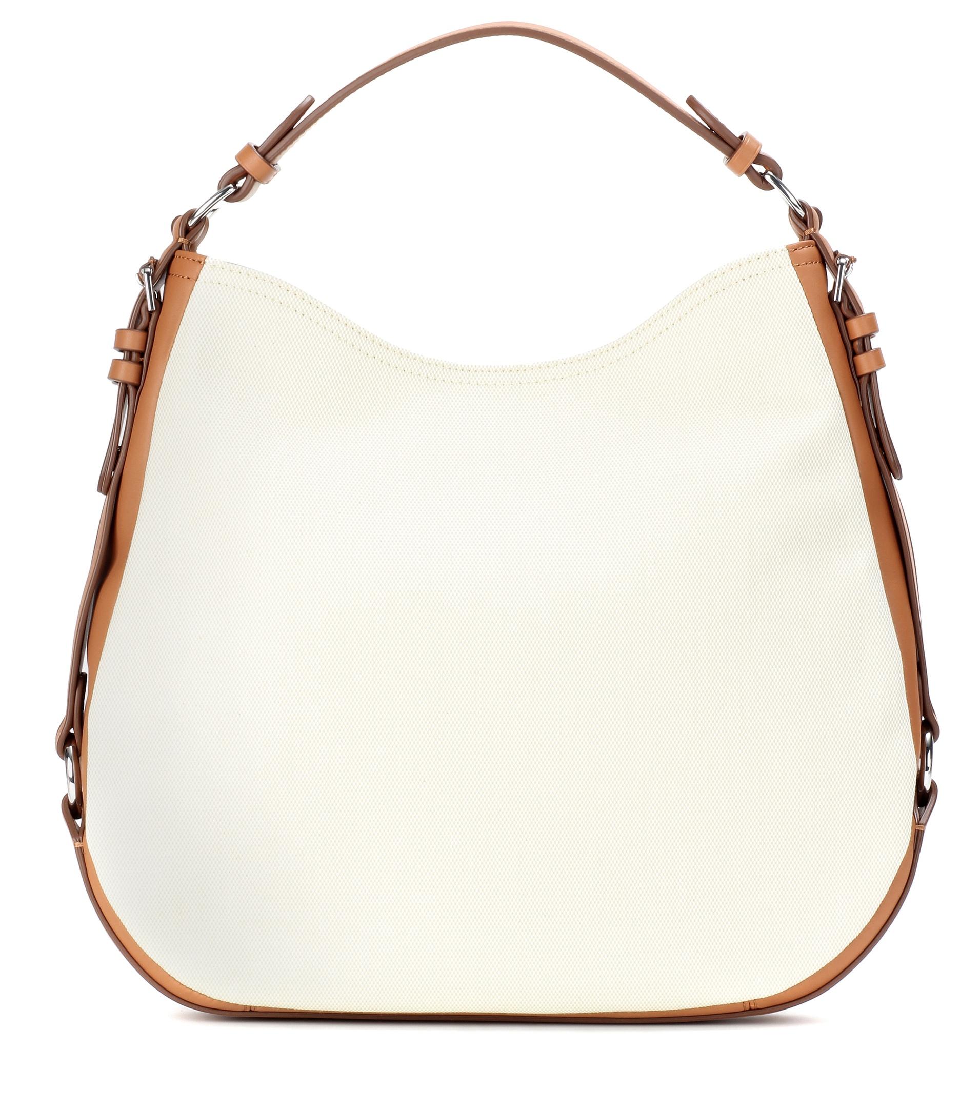 Polo Ralph Lauren Canvas Shoulder Bag in White Lyst