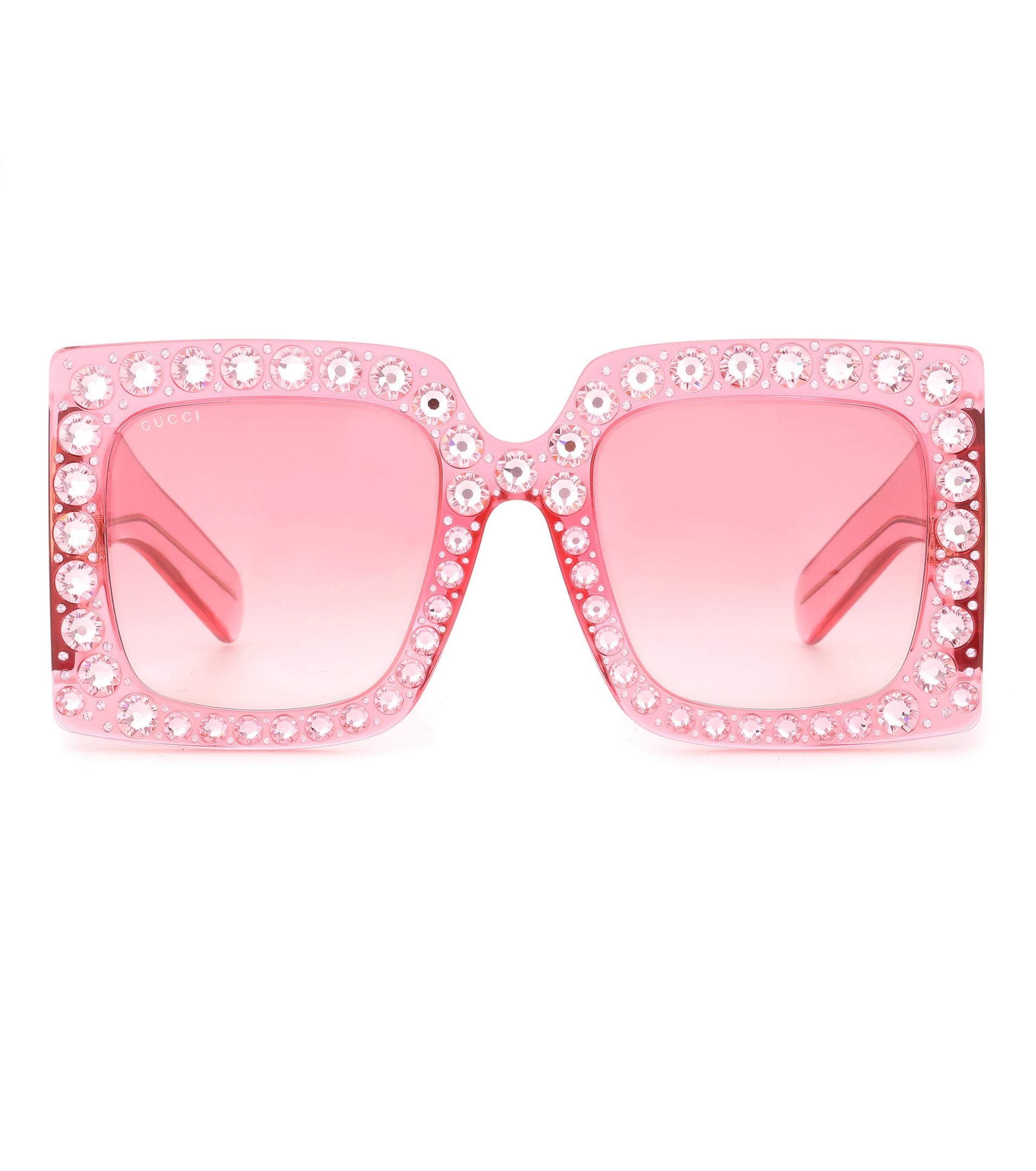 pink sunglasses gucci